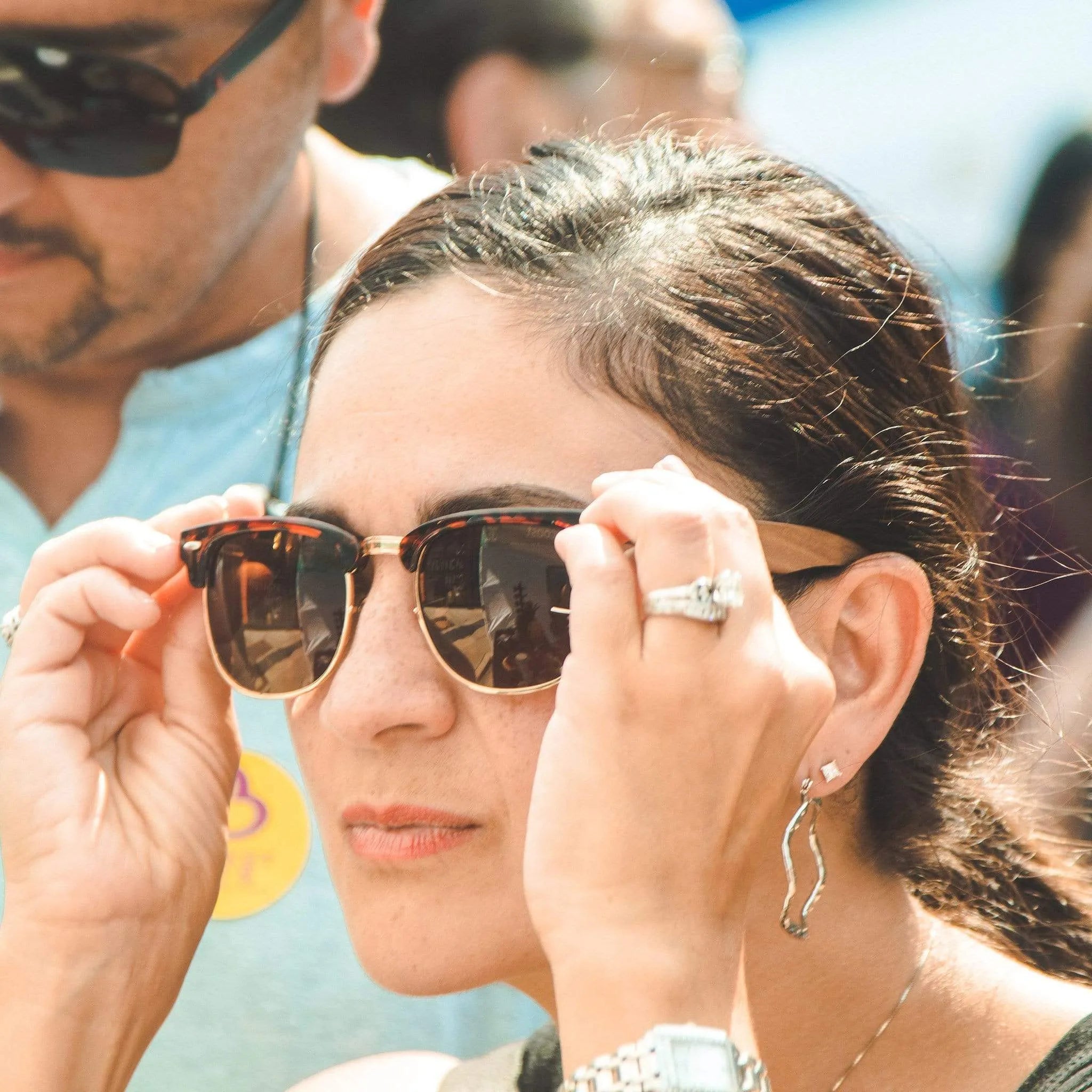 “Malcolm” | Red Tortoise Club Master Sunglasses