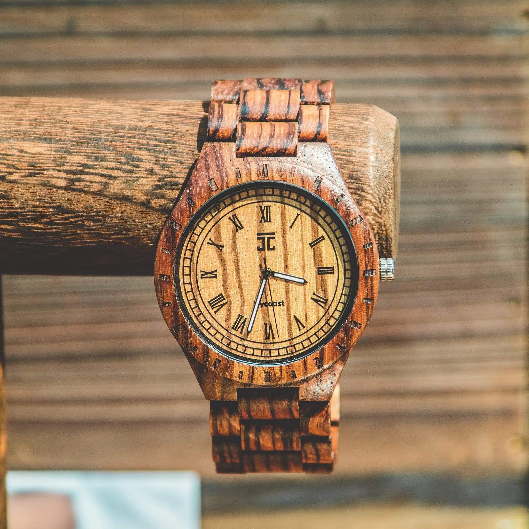 Men's Zebra Max Watch | African Zebrano