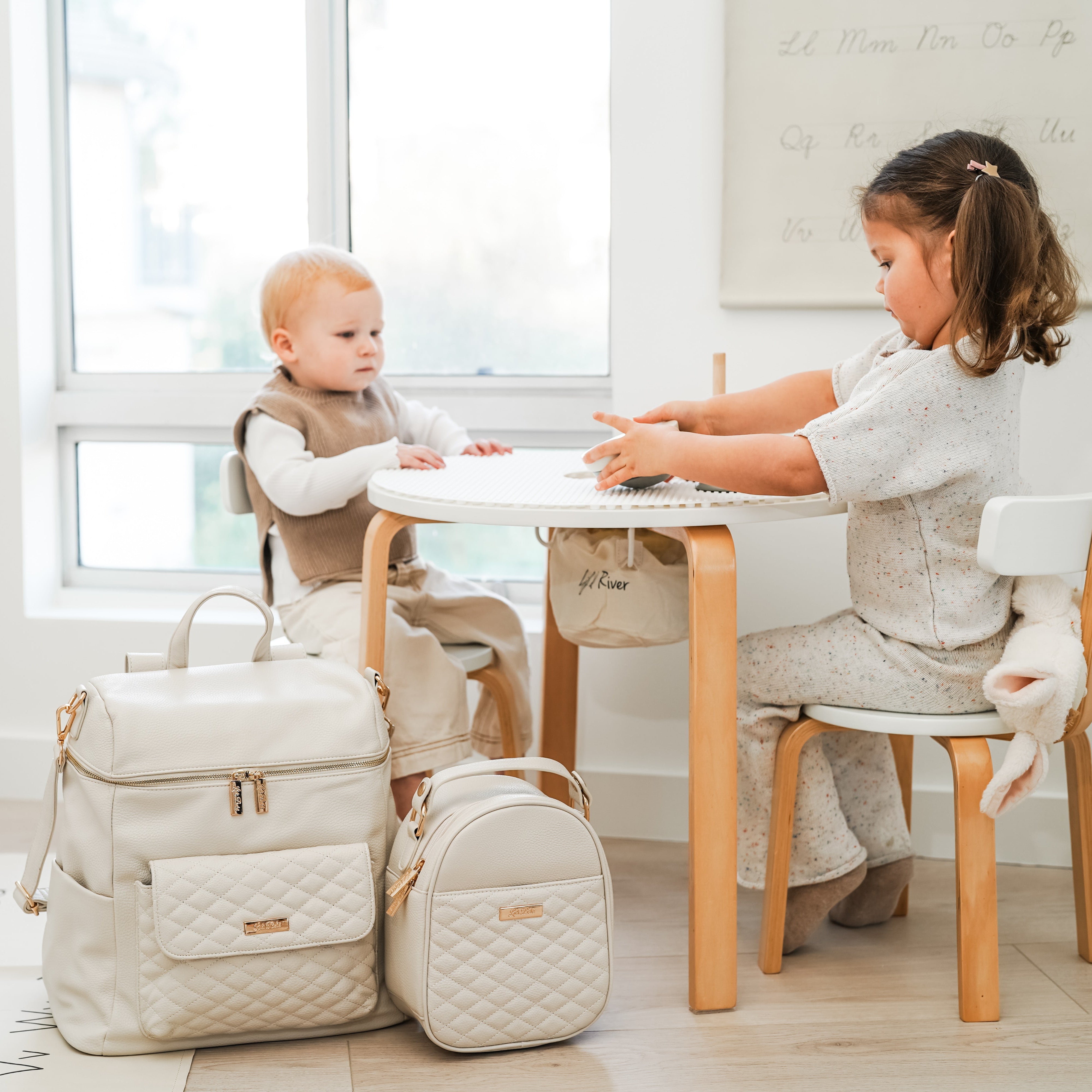 Monaco Snack Bag | Pearl White