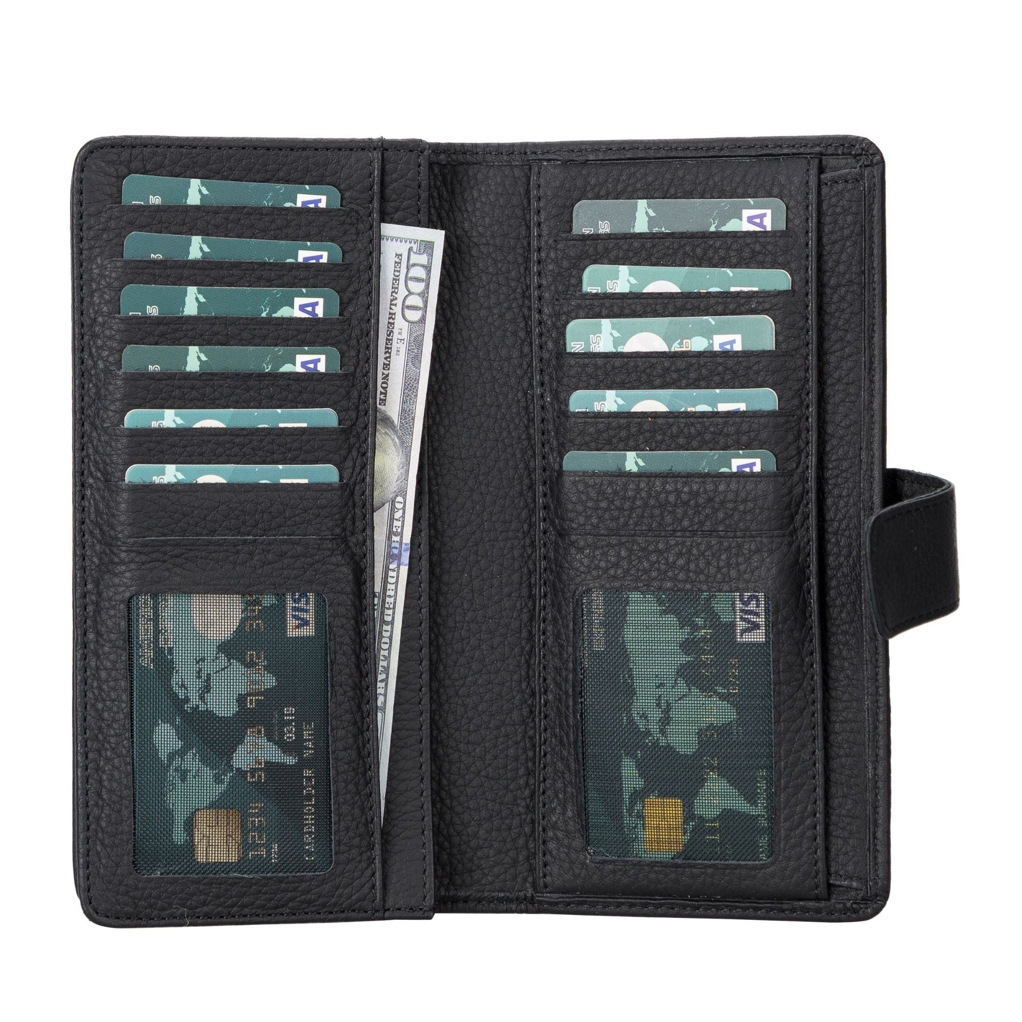 Lander Leather Phone Wallet and Multiple Card Holder for Women