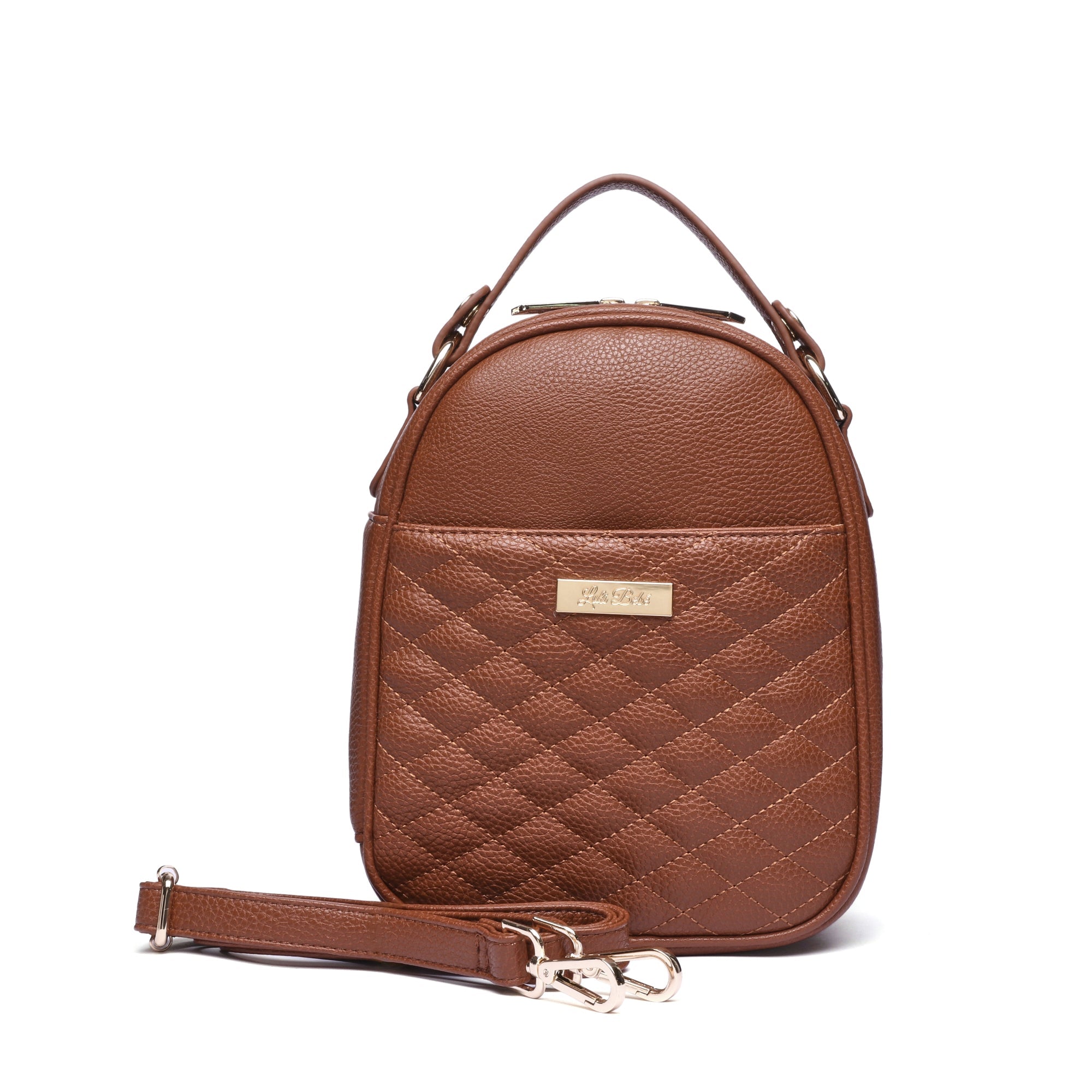 Monaco Snack Bag | Caramel Brown