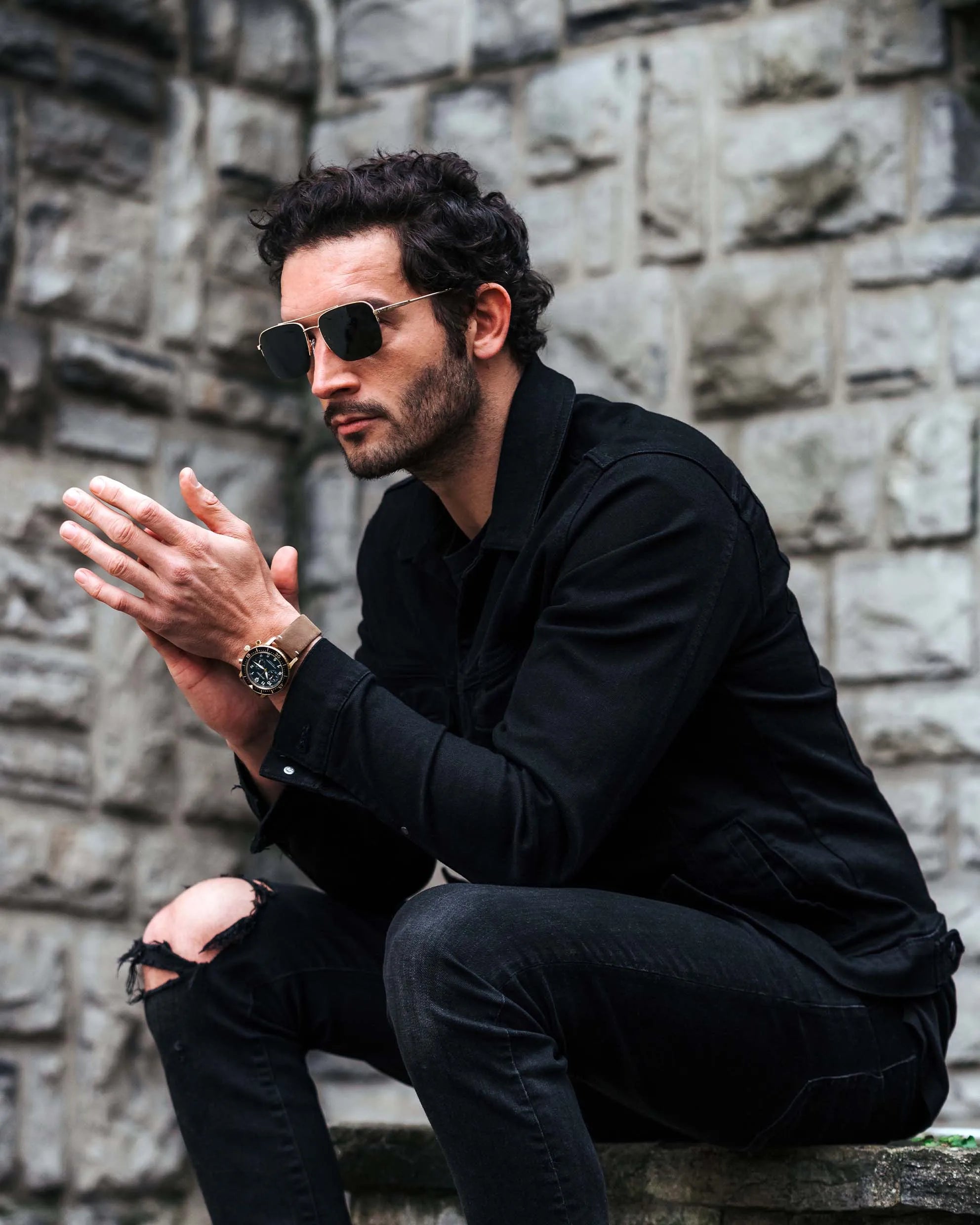 The Marshall Sunglasses - Gold