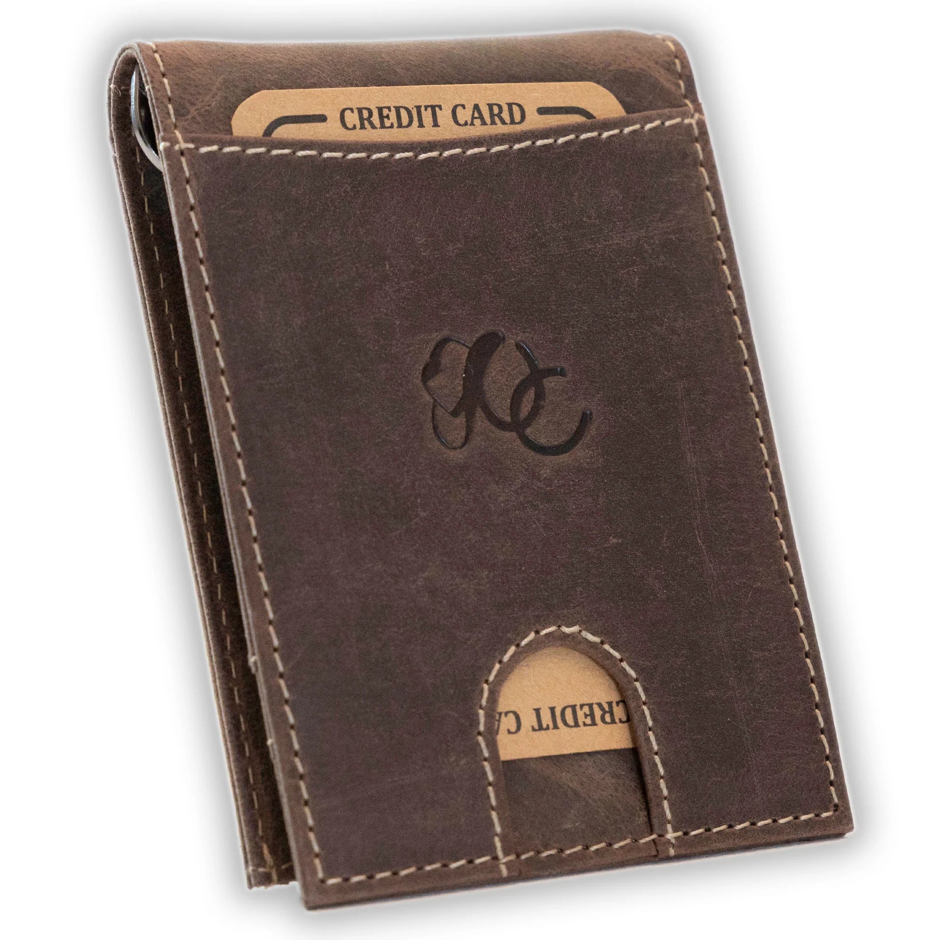 Leather Money Clip Bifold