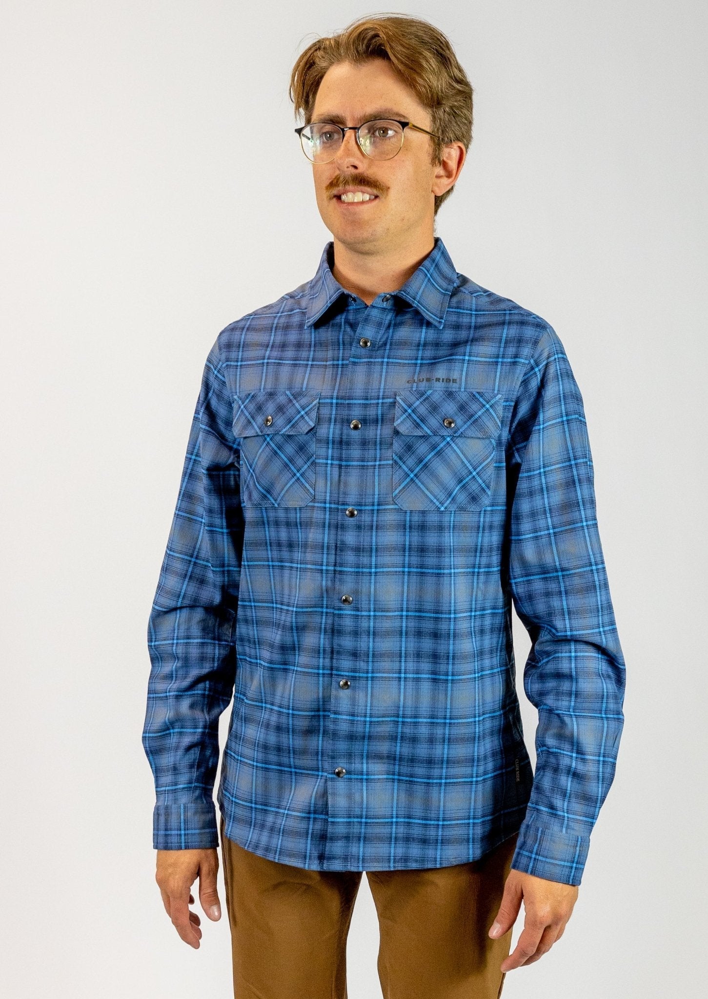 Men's Daniel Keep Warm Stretch Riding Flannel