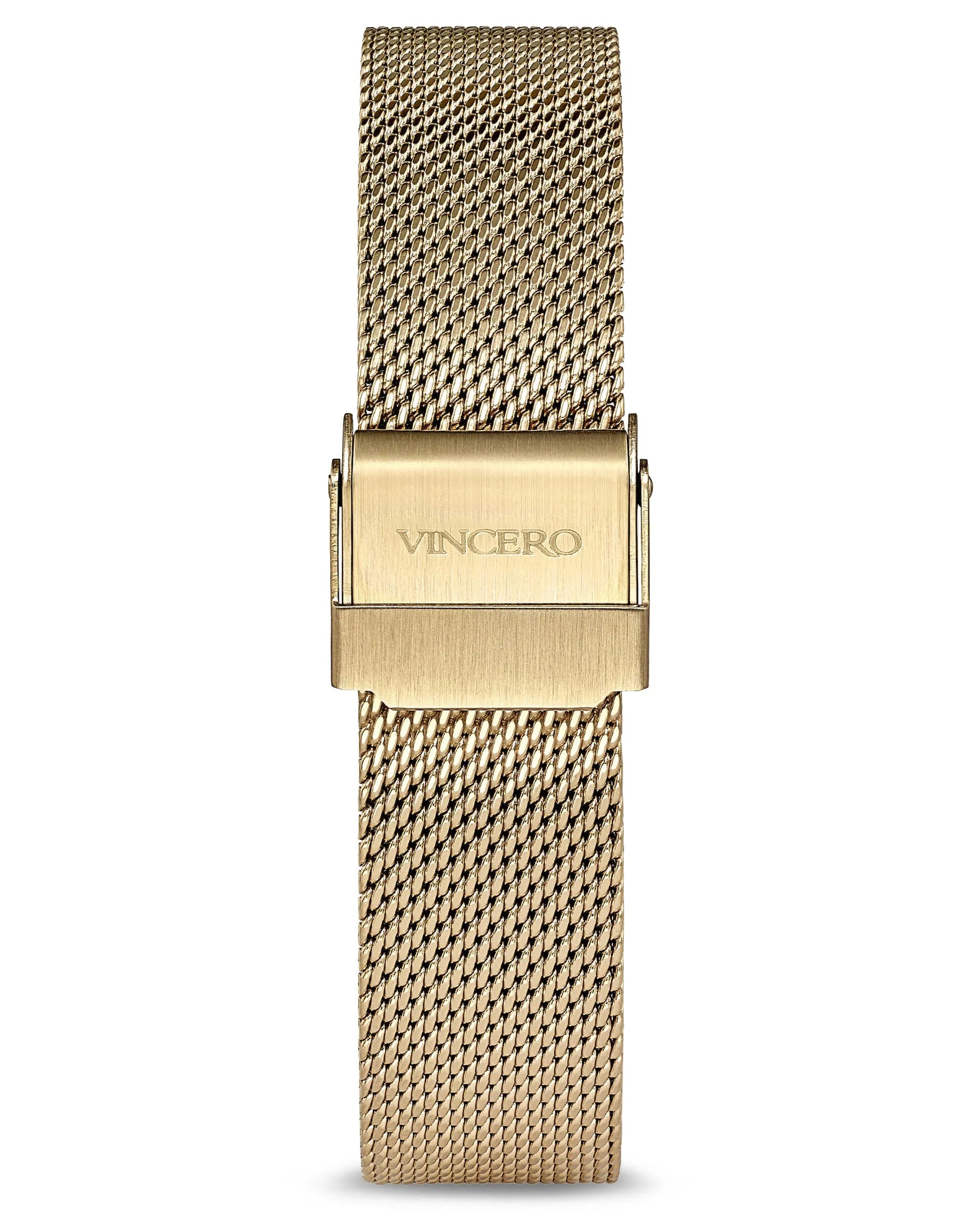 The Eros Mesh Men's Watches - Gold + Satin