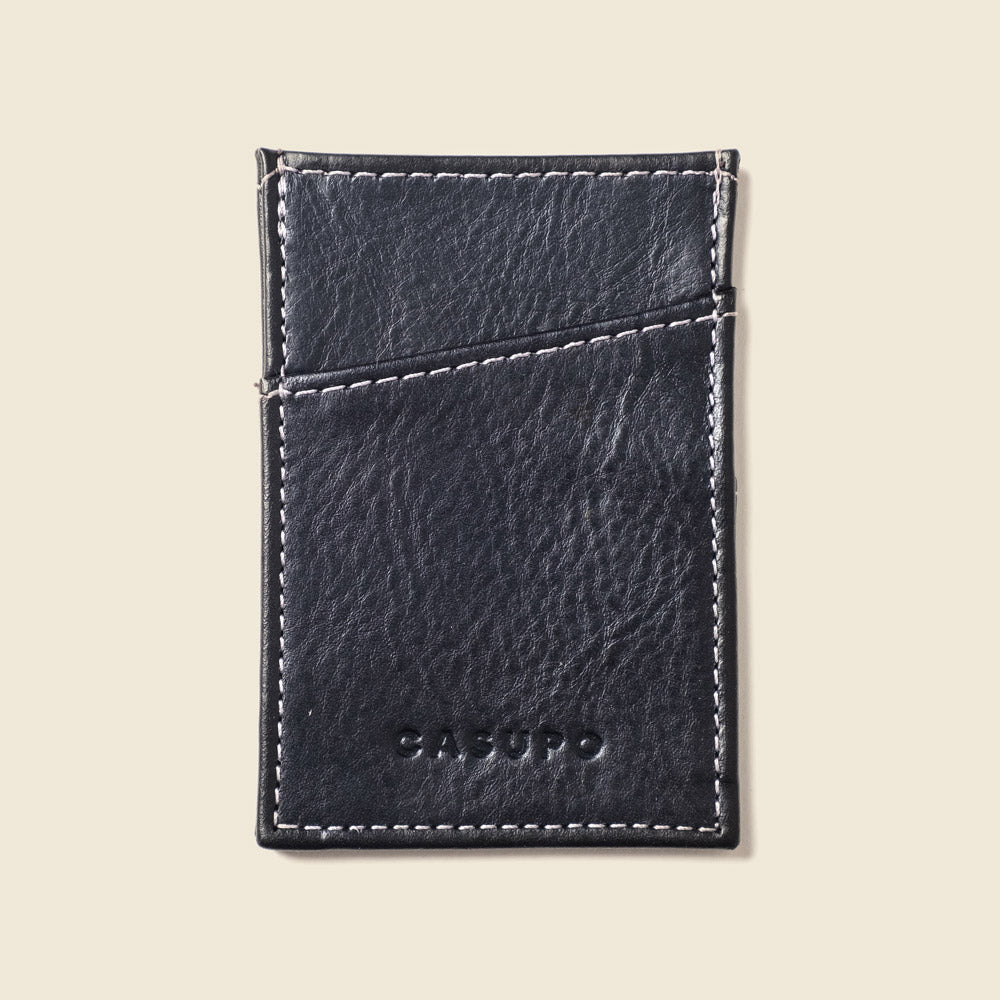 Minimalist Card Holder Wallet - Black