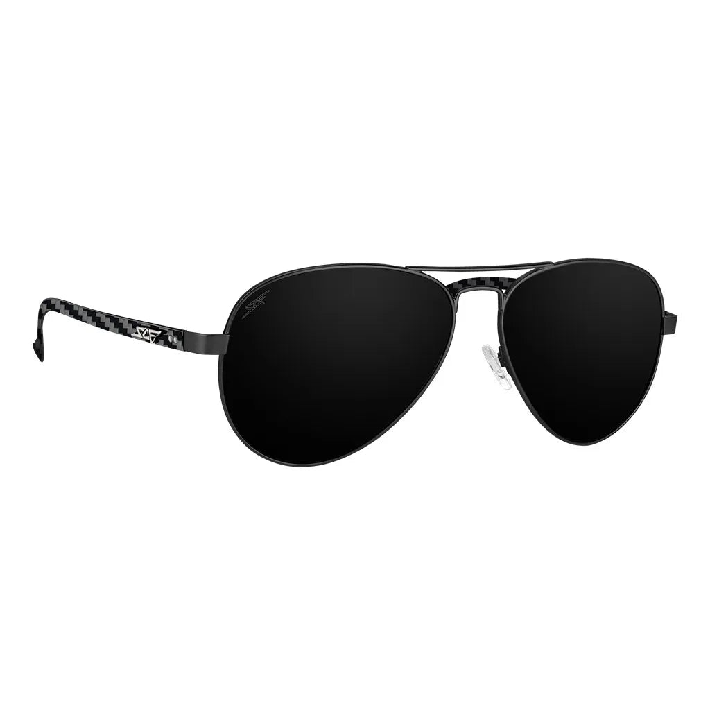 MONTANA Real Carbon Fiber Sunglasses (Polarized Lens | Carbon Fiber Temples | Black)
