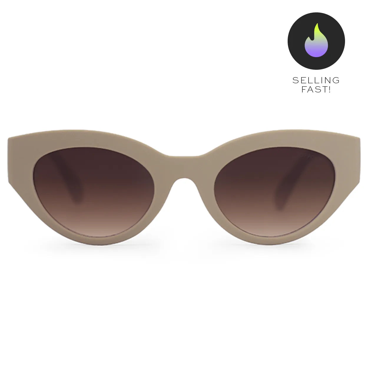 Elizabeth Sunglasses - Nude