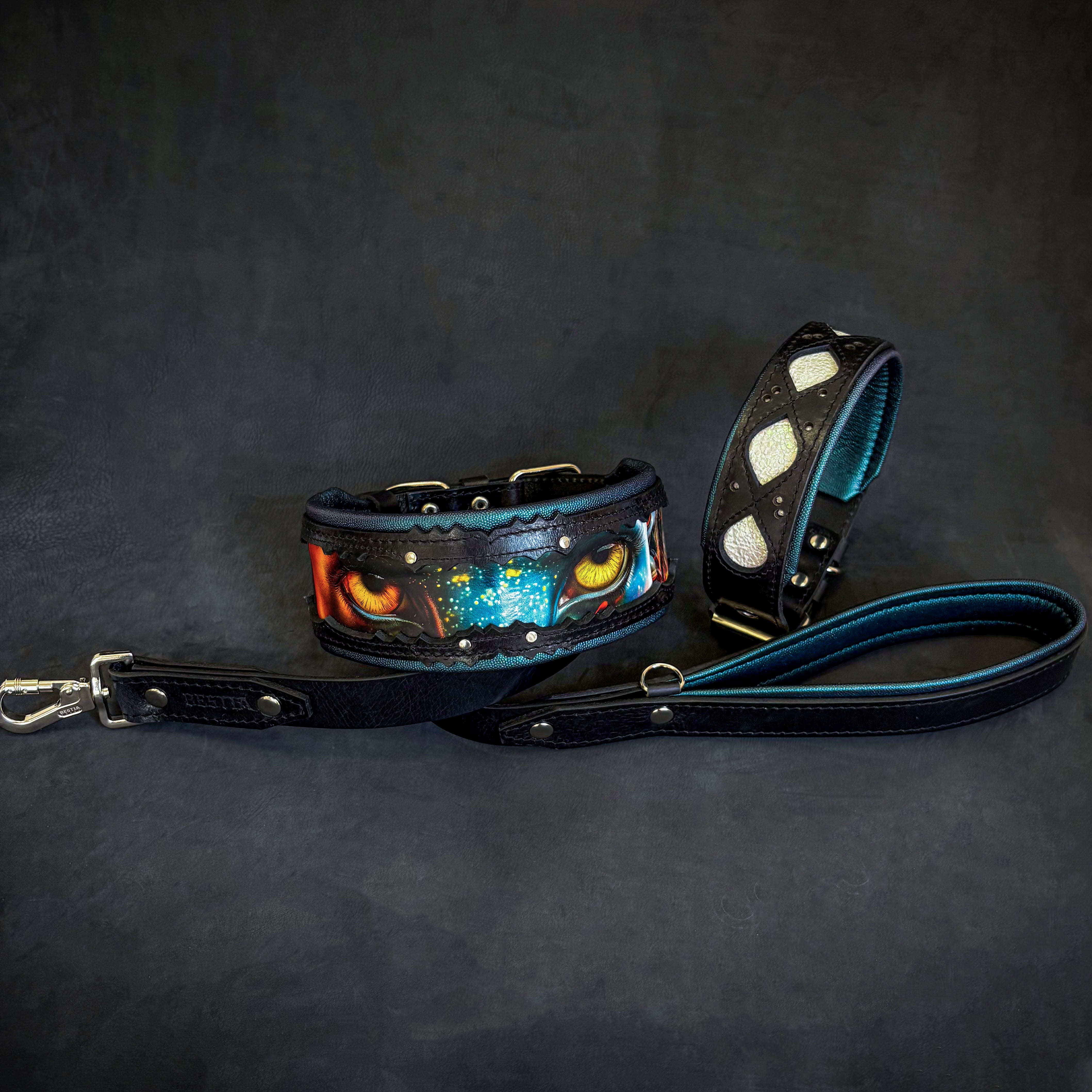 The "Fire & Ash" Limited Dog Collar