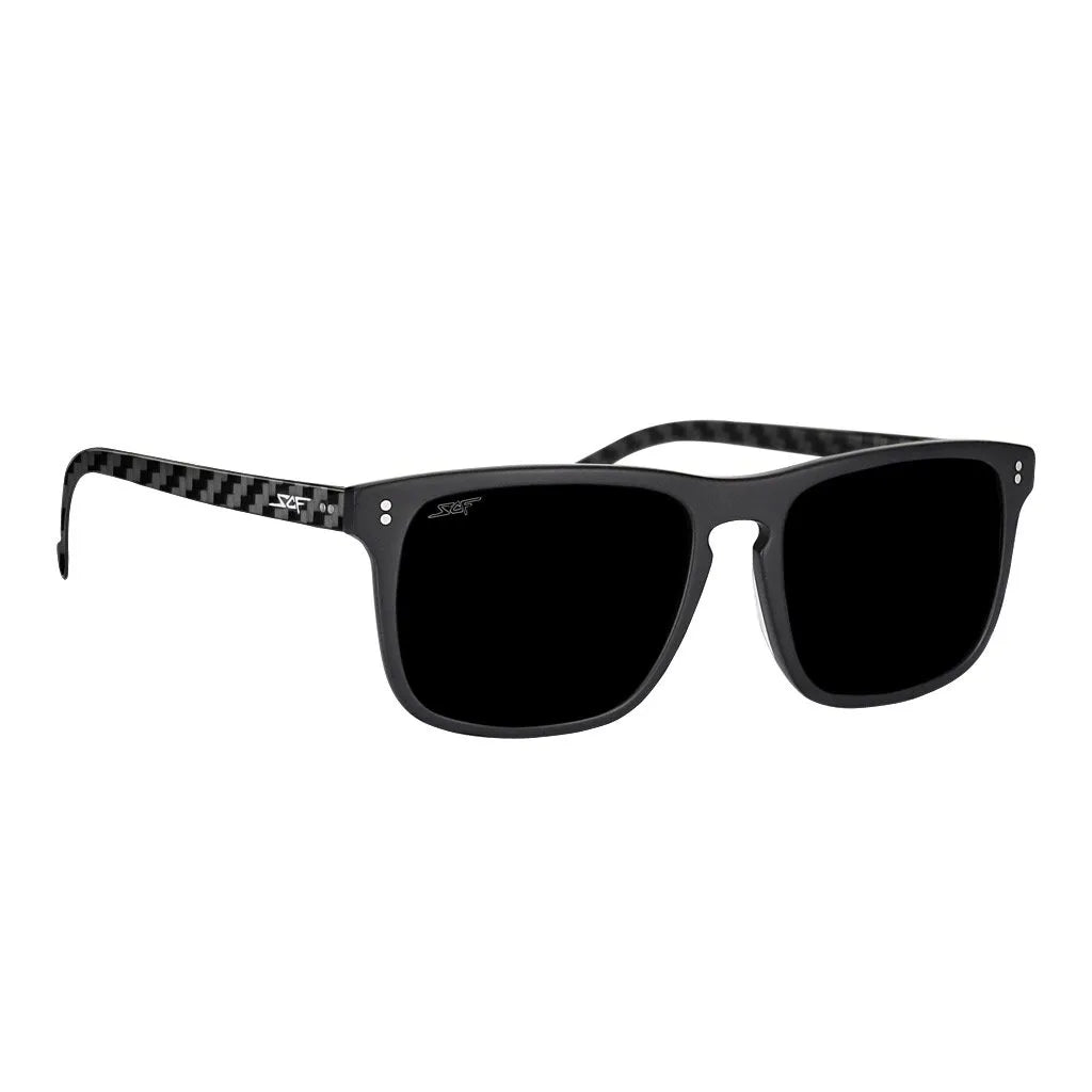 NITRO Real Carbon Fiber Sunglasses (Polarized Lens | Acetate Frames)