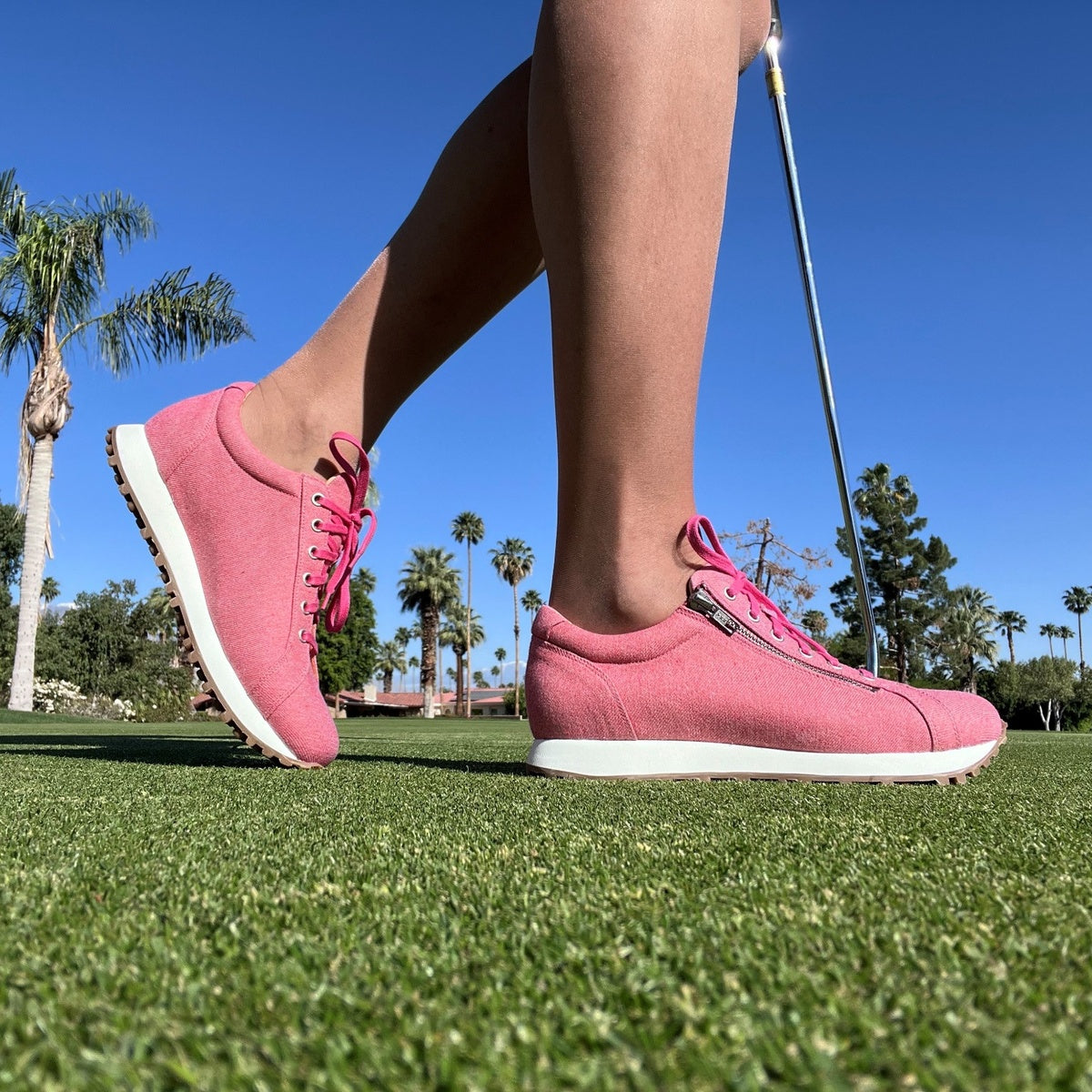 WesTees Lienza Geranium Golf Shoes