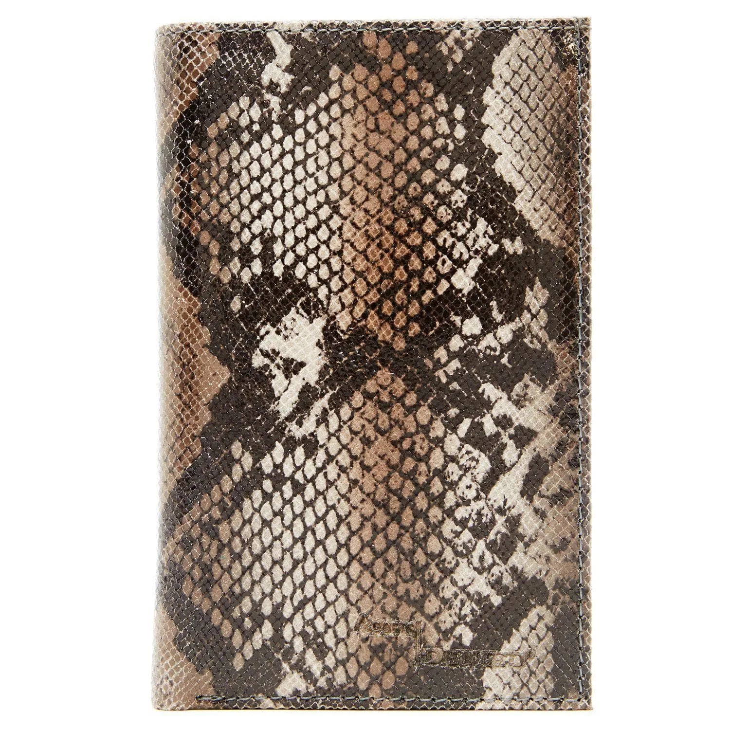 Leather Snakeskin Passport Holder