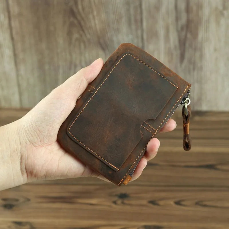 The Cael | Handmade Leather Coin Purse
