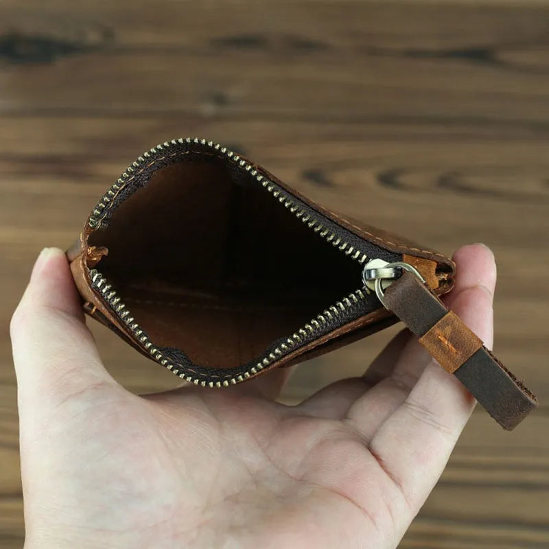 The Cael | Handmade Leather Coin Purse