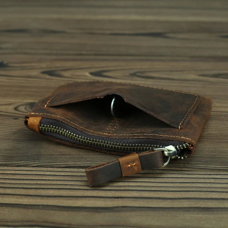 The Cael | Handmade Leather Coin Purse