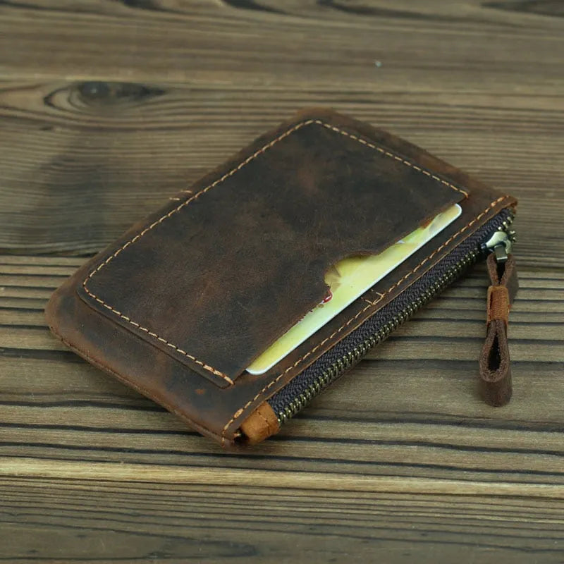 The Cael | Handmade Leather Coin Purse