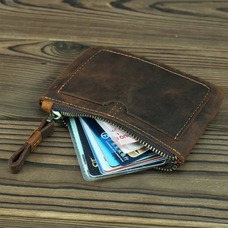 The Cael | Handmade Leather Coin Purse