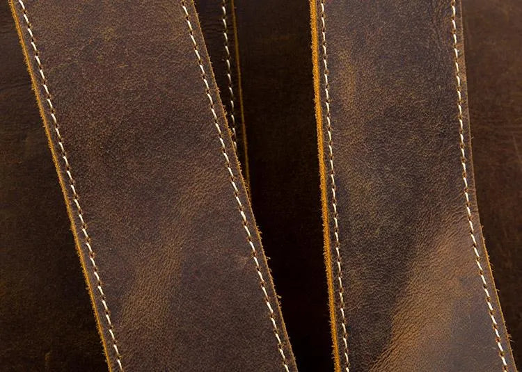 The Langley Backpack | Genuine Vintage Leather Backpack