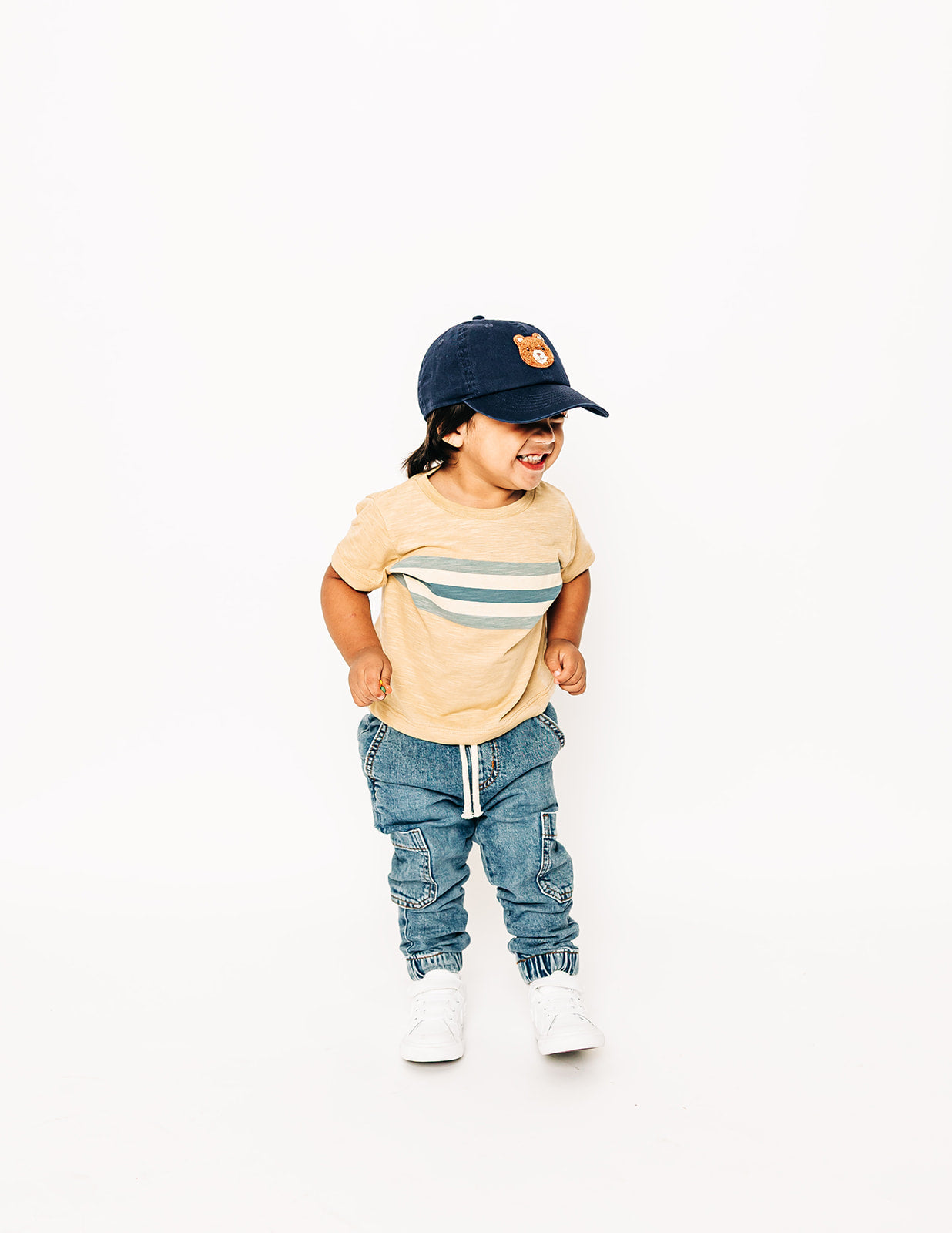 Teddy Bear Patch Baseball Hat