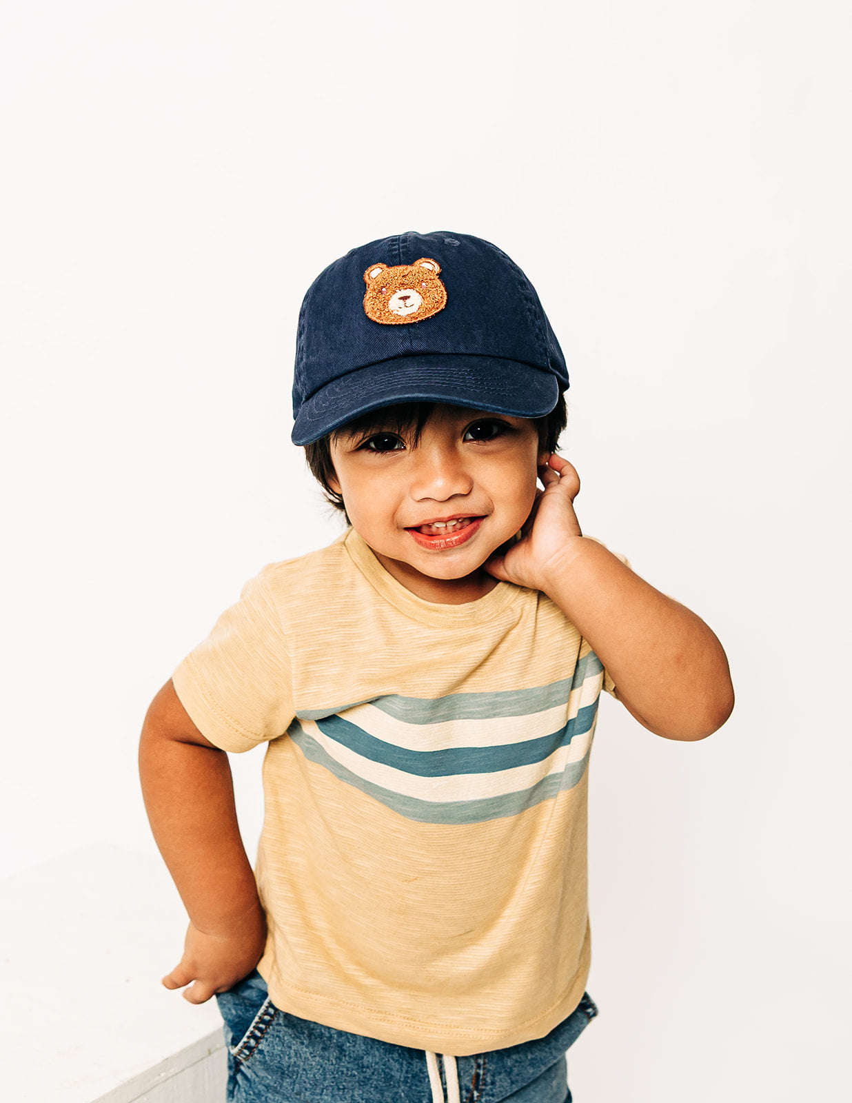 Teddy Bear Patch Baseball Hat