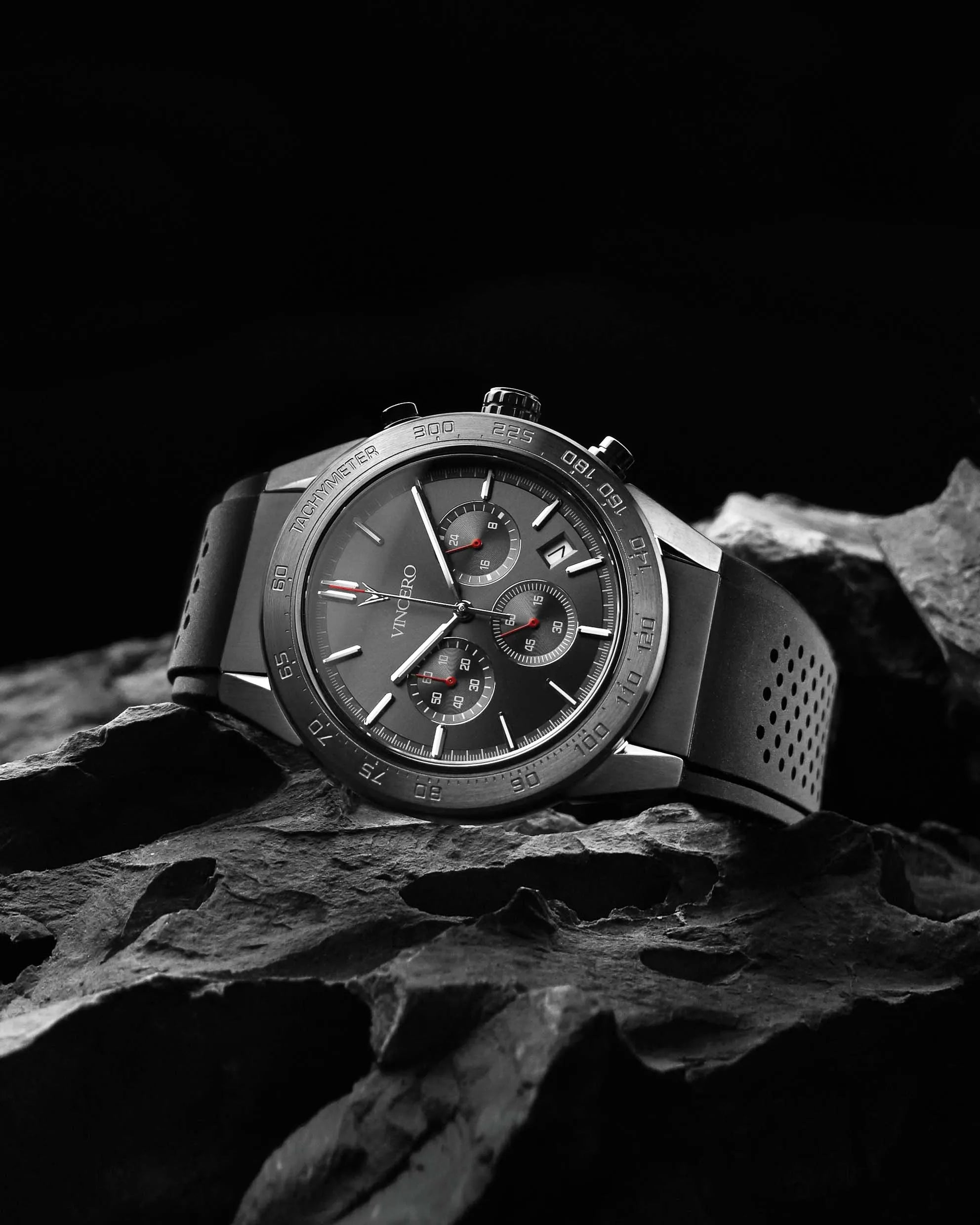 The Rogue Men's Watches - Gunmetal/Red