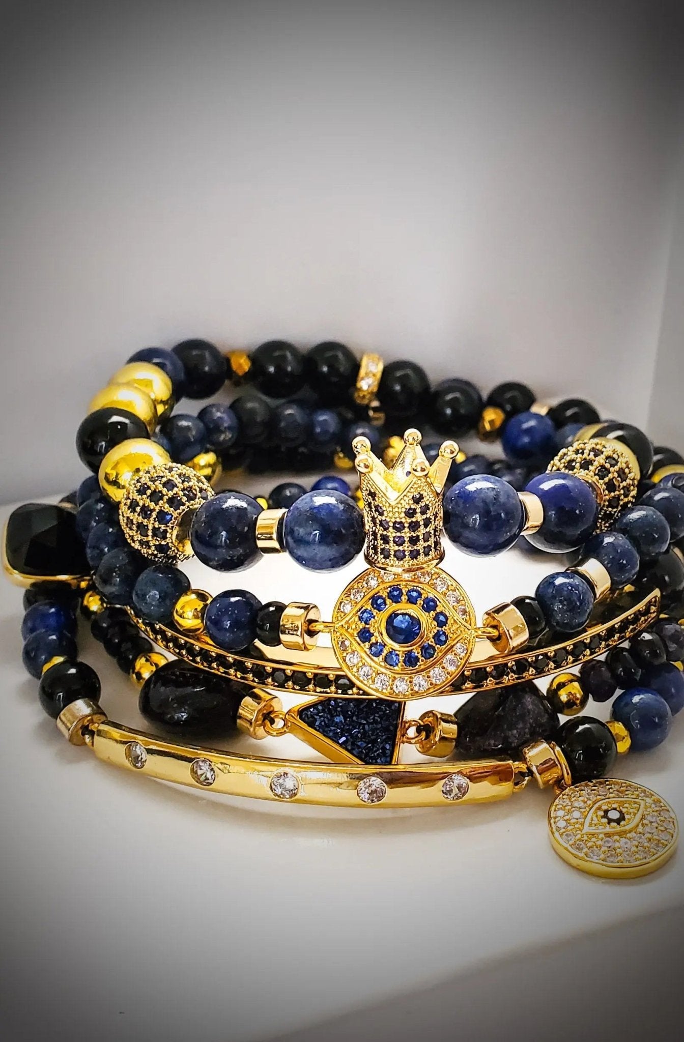 " Royalty" Crown Bracelet Set
