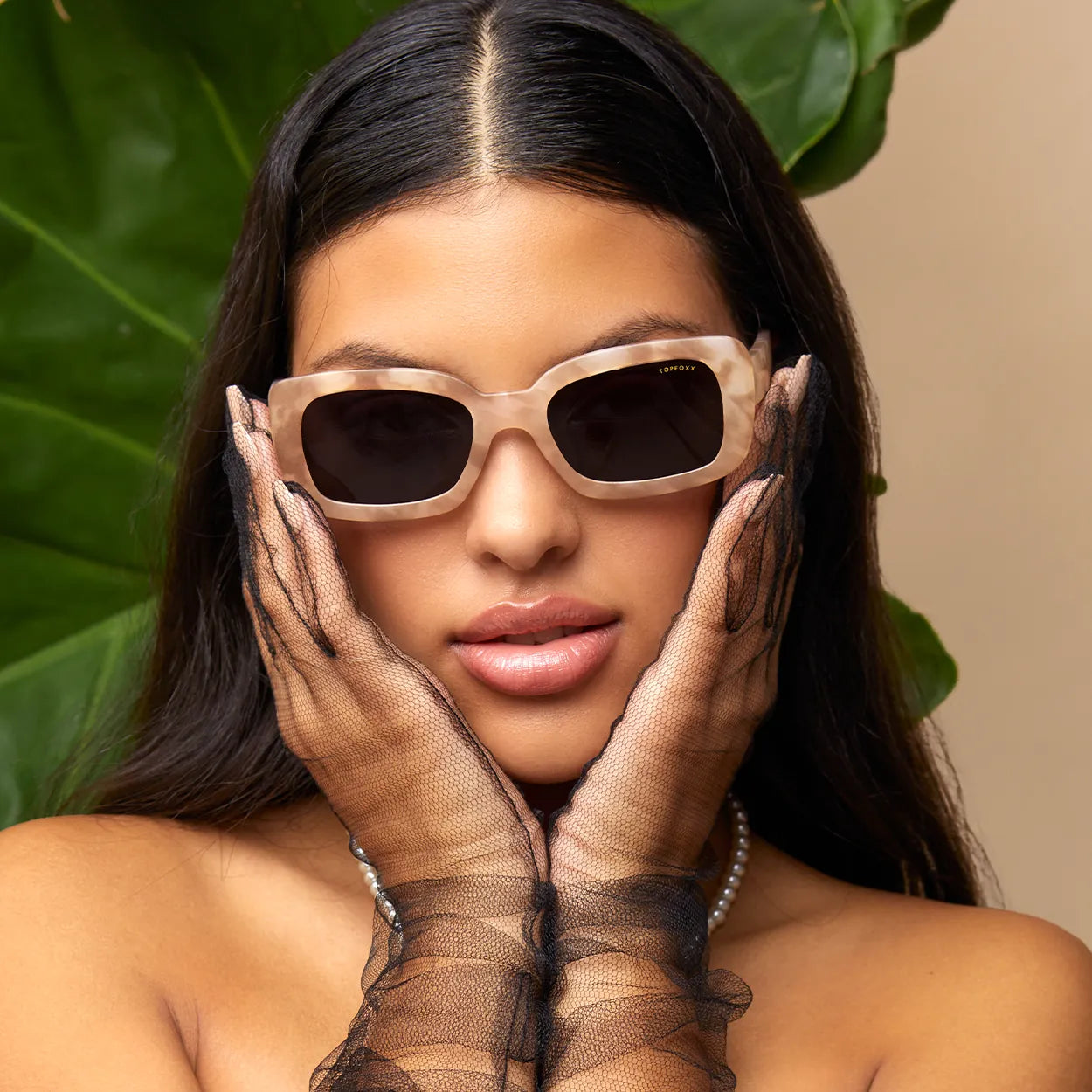 Gigi Sunglasses - Cinnamon swirl