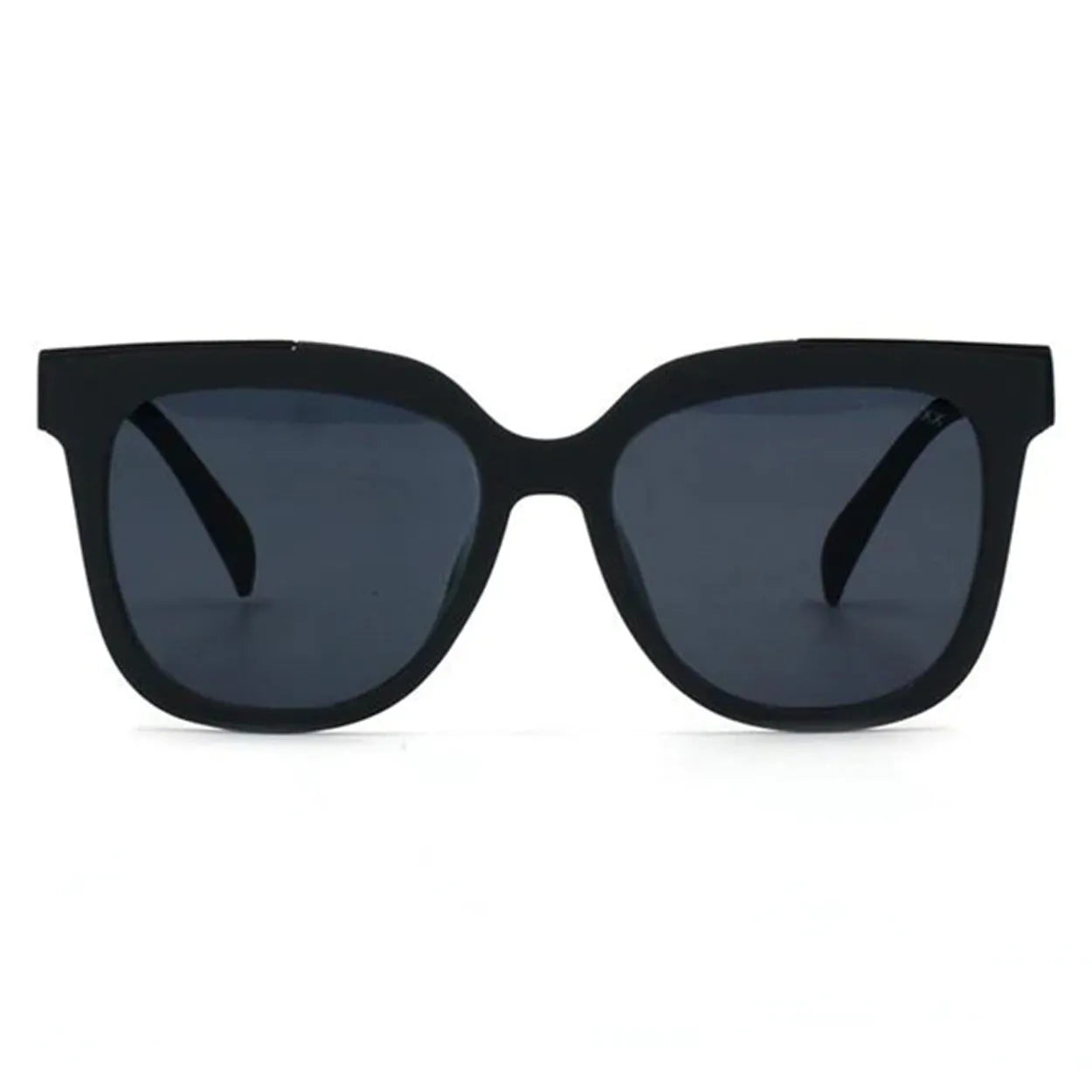 Coco - Sustainable Black Frame Black Lens Wayfarer Sunglasses