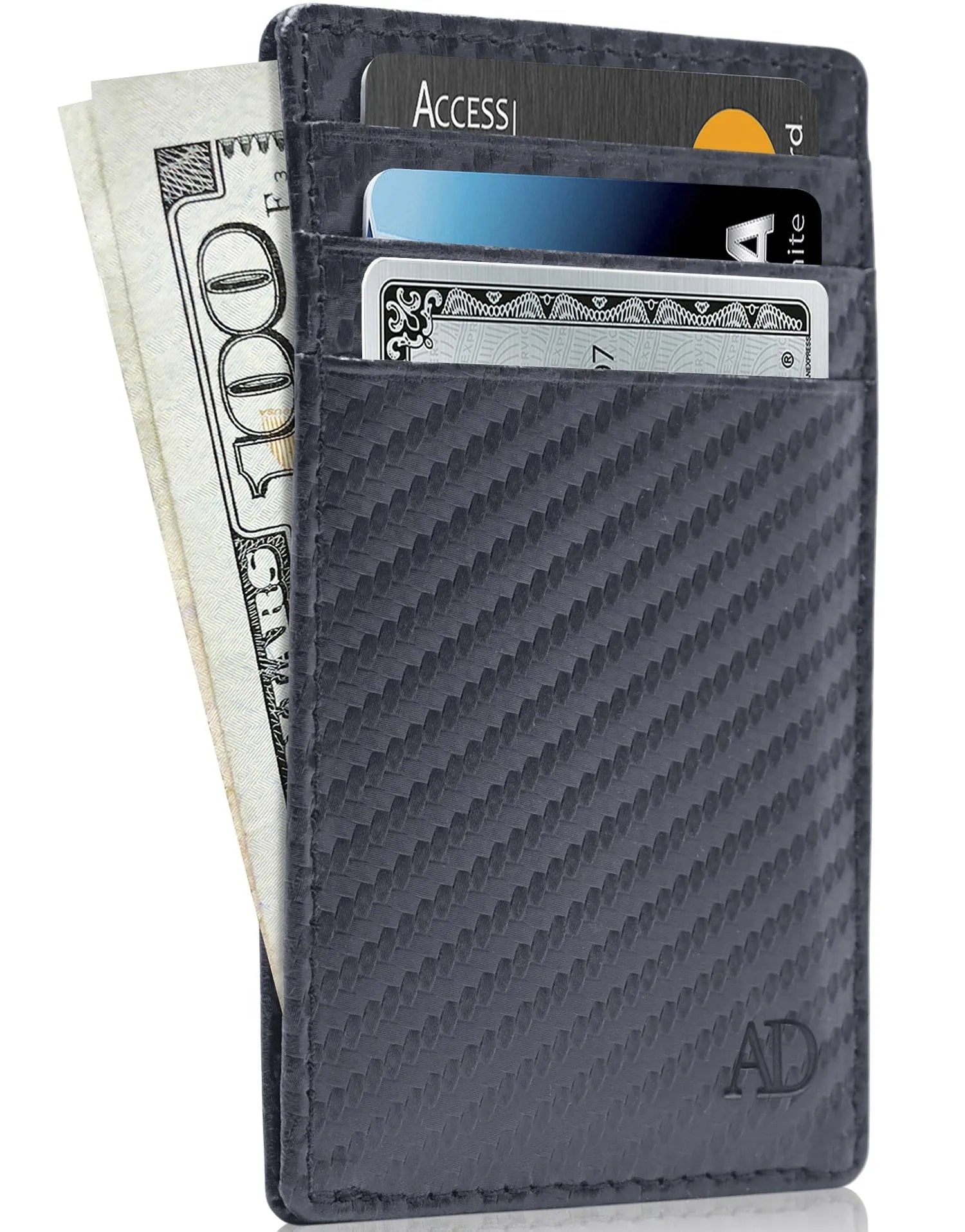 Leather RFID Minimalist Card Holder