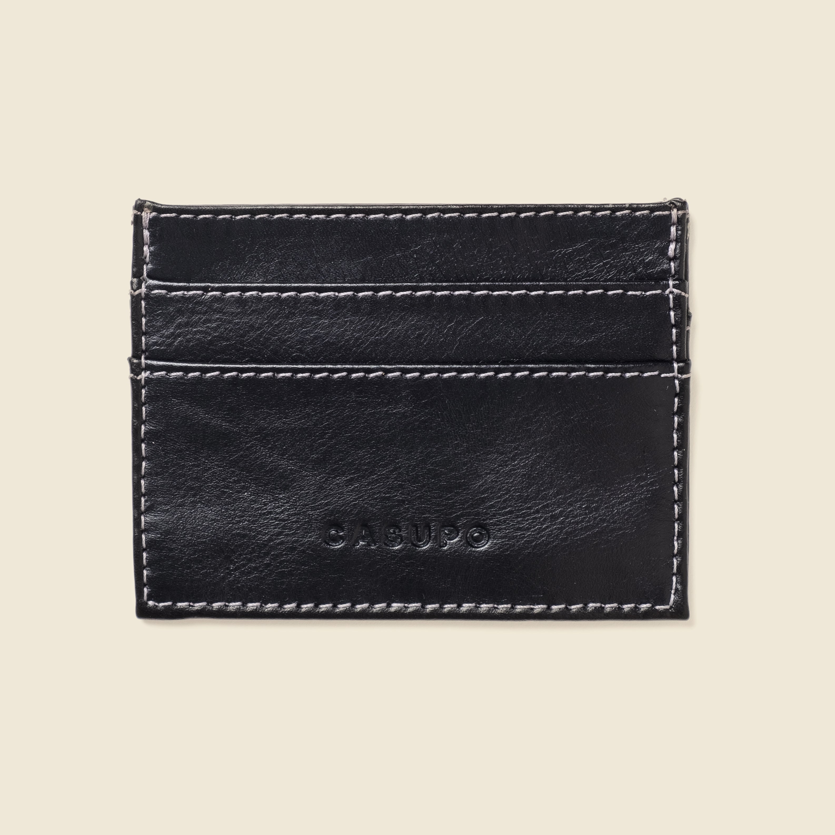 Slim Card Holder Wallet - Black