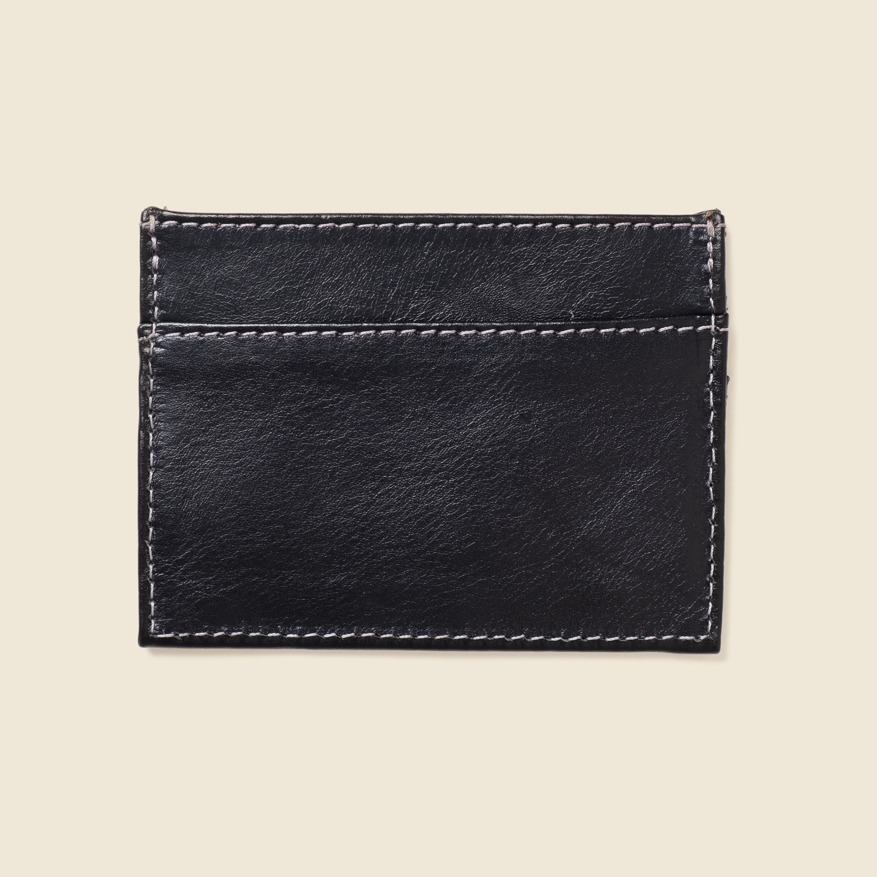 Slim Card Holder Wallet - Black