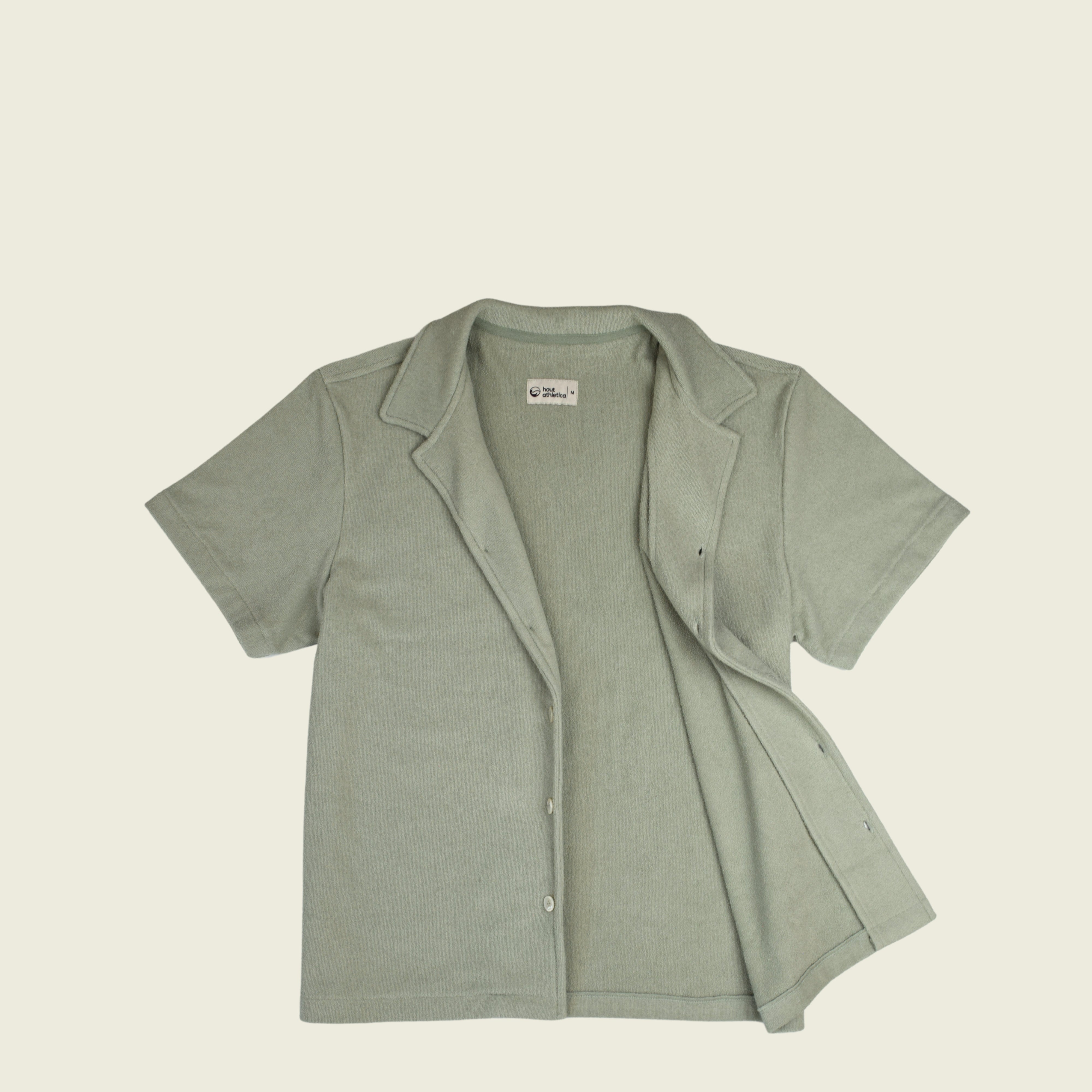 Sage Toweling Terry Cabana Shirt