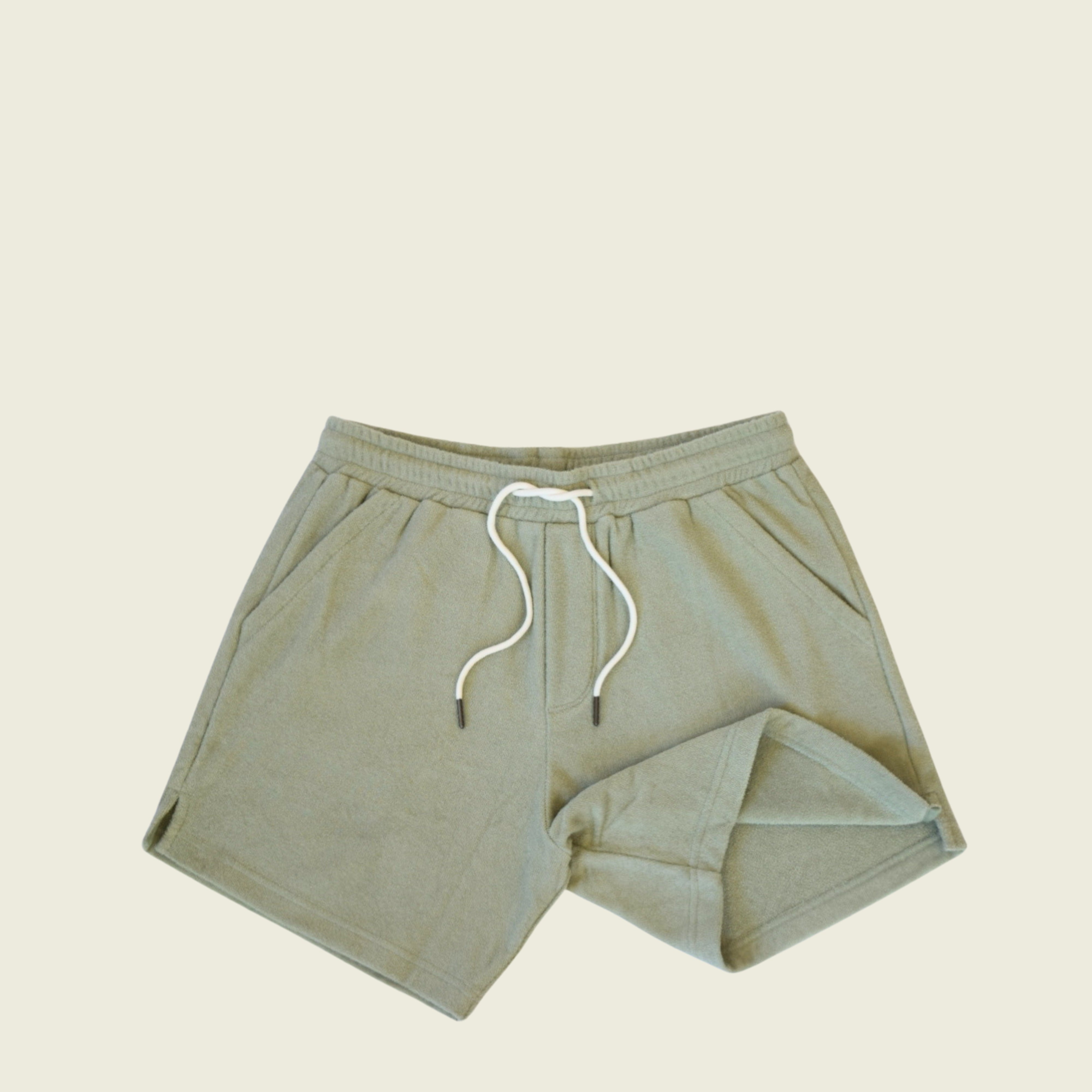 Sage Toweling Terry Short