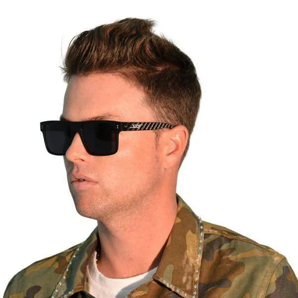 SPORT Real Carbon Fiber Sunglasses (Polarized Lens | Acetate Frames)