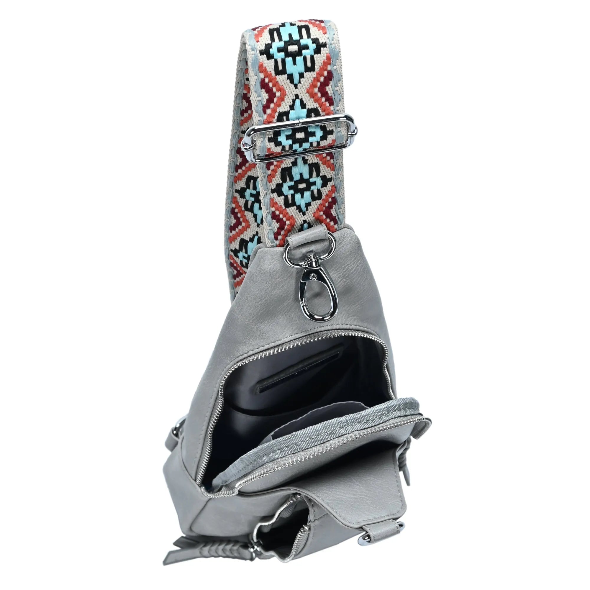 Tasha Webbing Strap Sling Bag