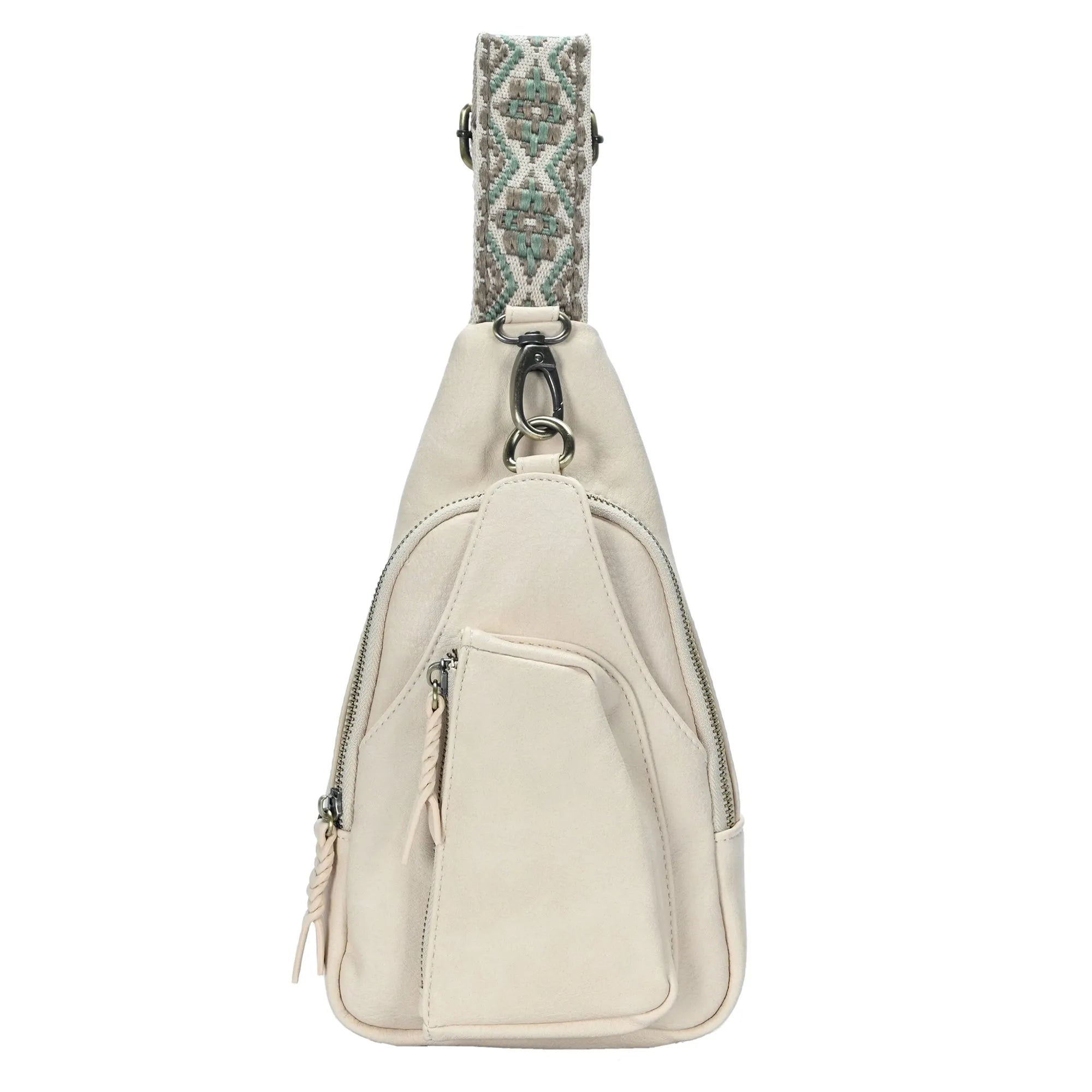 Tasha Webbing Strap Sling Bag