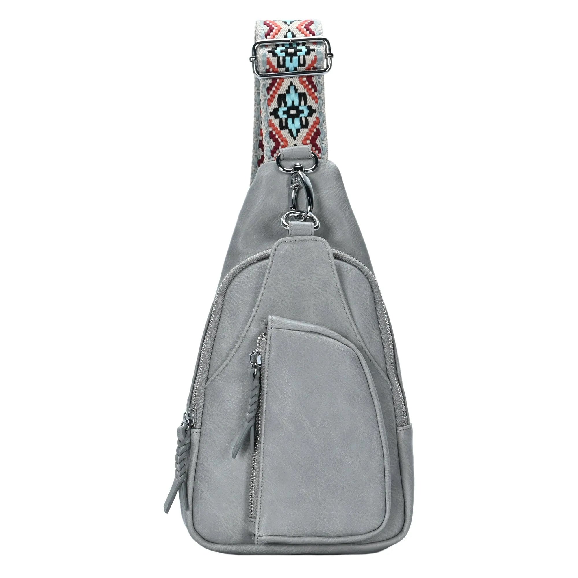 Tasha Webbing Strap Sling Bag