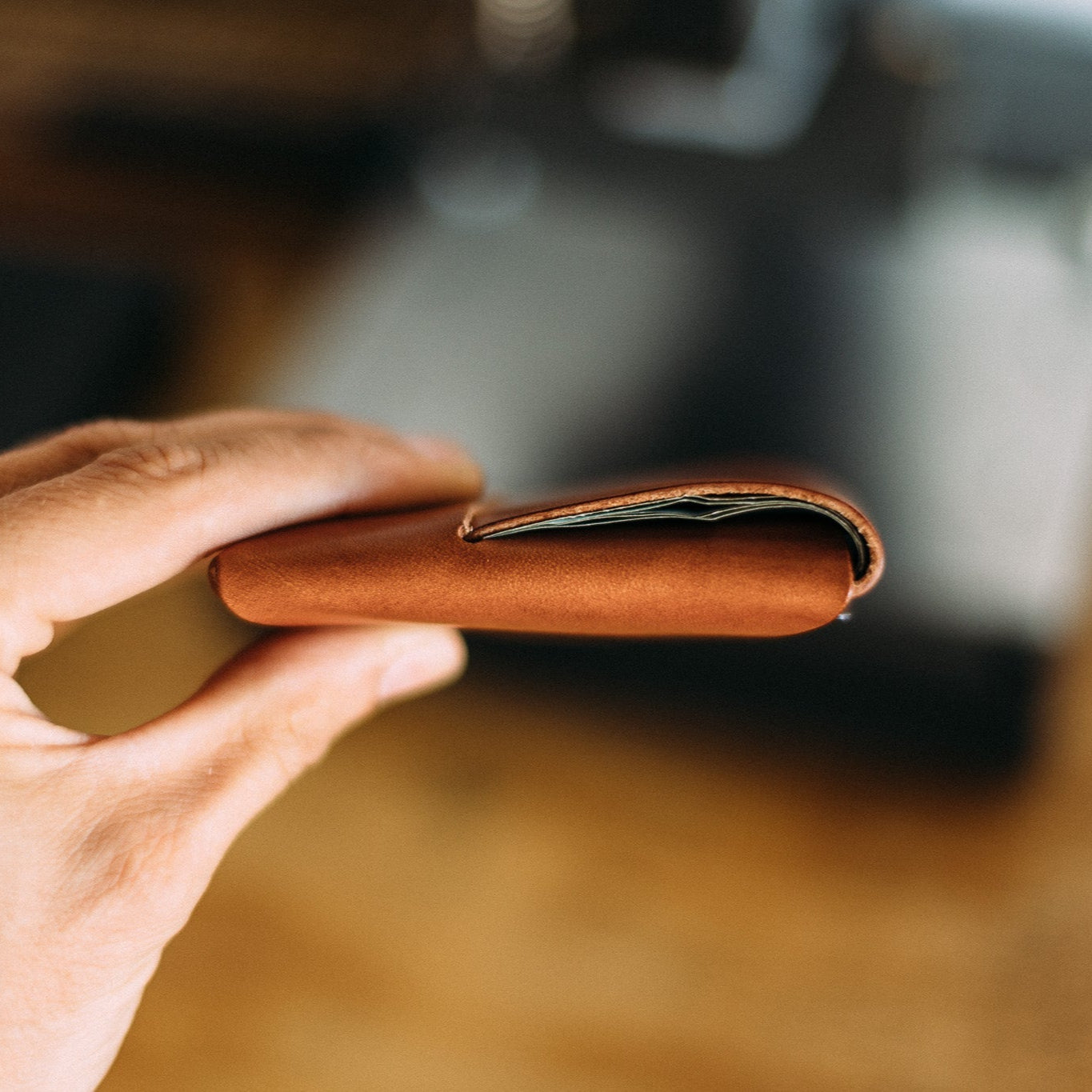 The Franklin – Minimal Full-Grain Leather Wallet