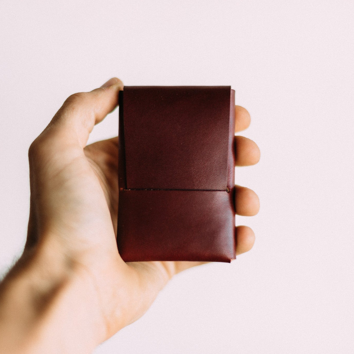 The Mini Franklin – Slim Full-Grain Leather Wallet for Essentials