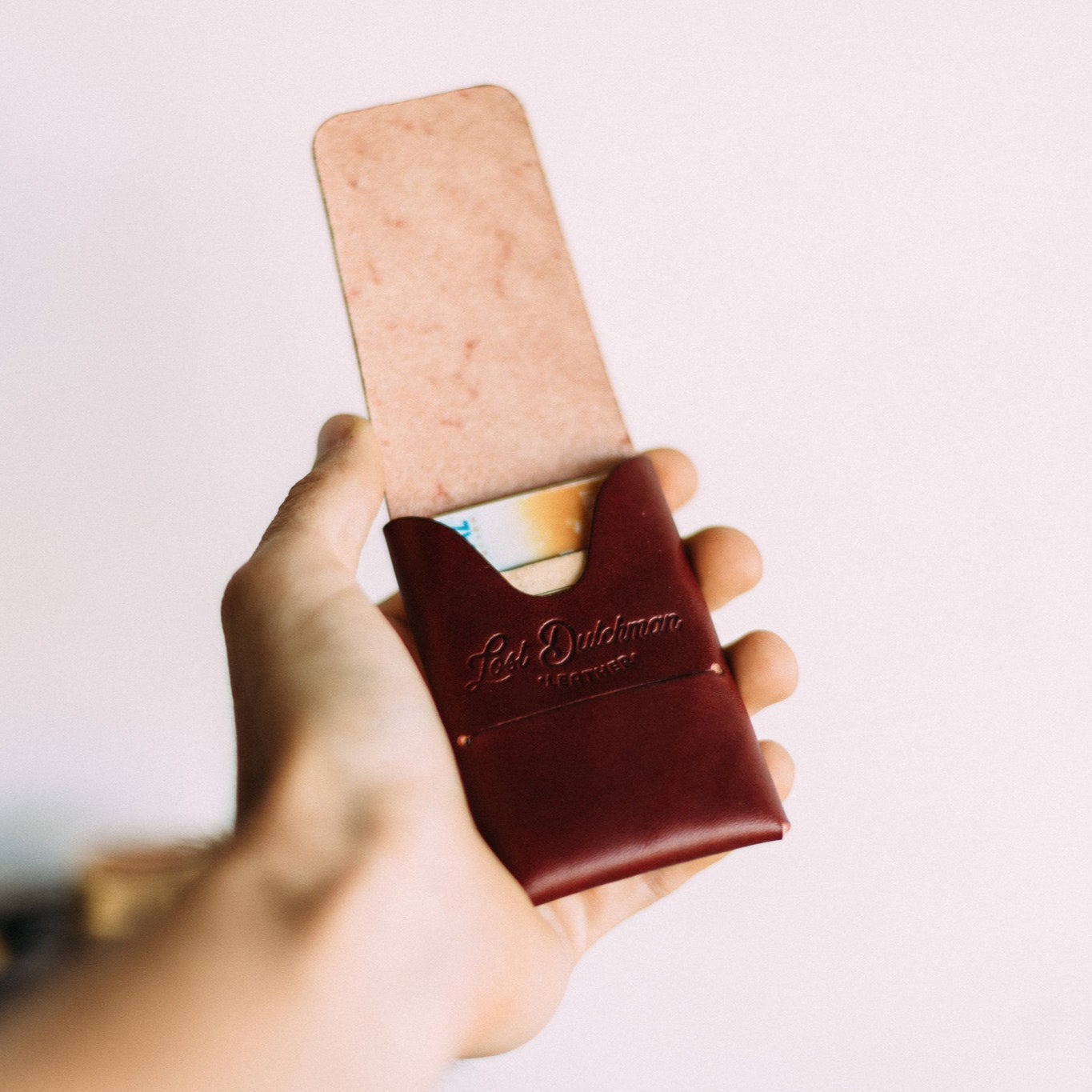 The Mini Franklin – Slim Full-Grain Leather Wallet for Essentials