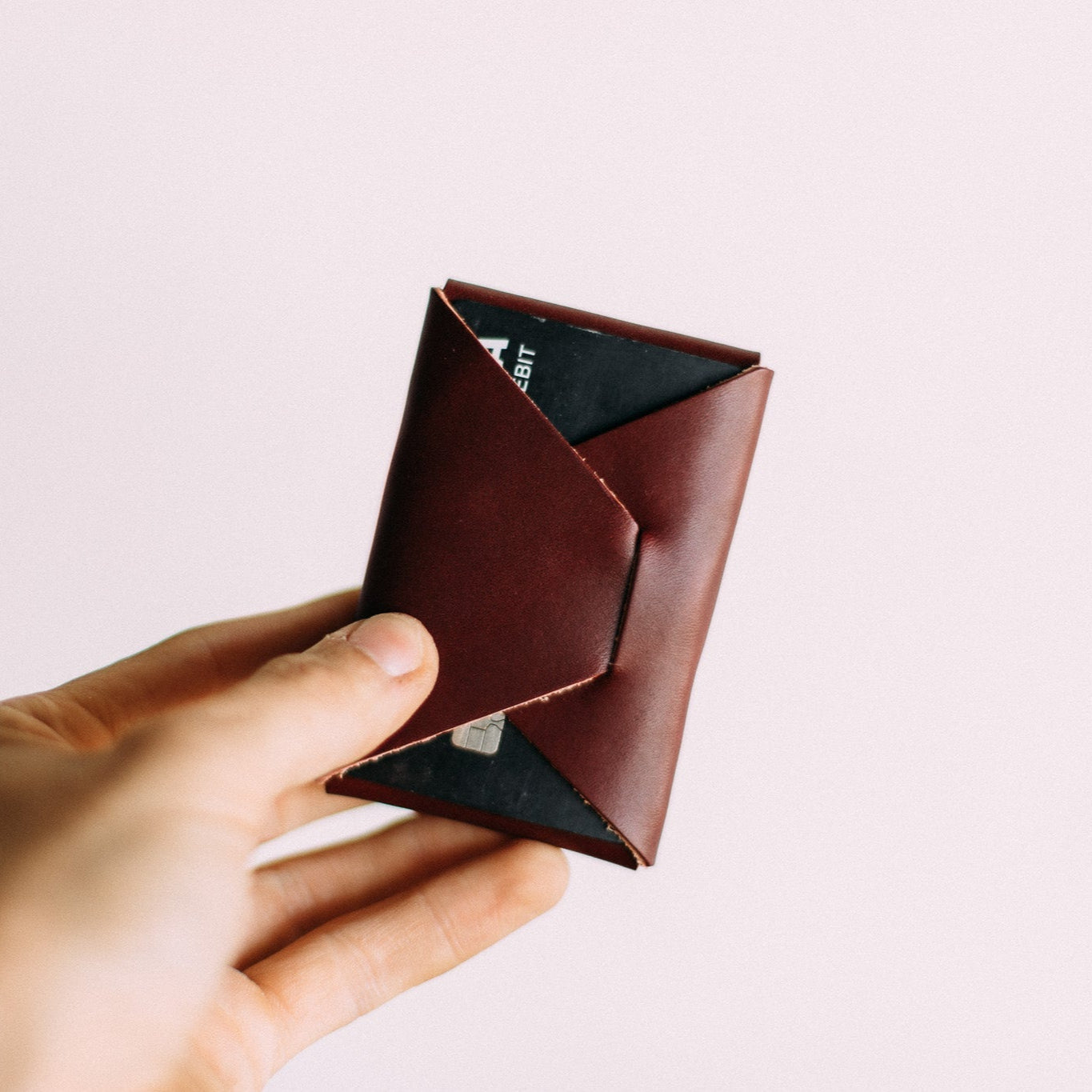 The Mini Franklin – Slim Full-Grain Leather Wallet for Essentials