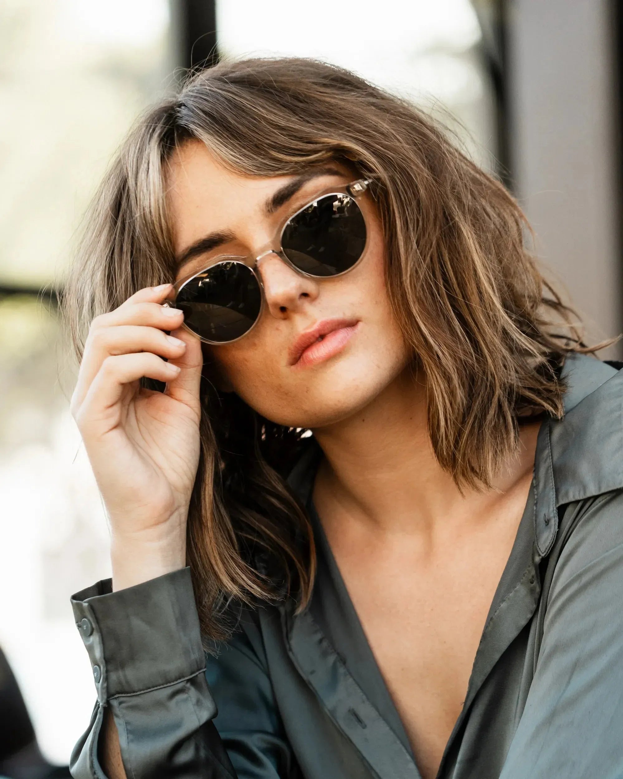 The Aiden Sunglasses - Champagne