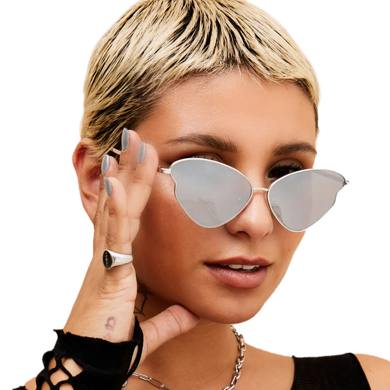 Transformation Sunglasses - Silver