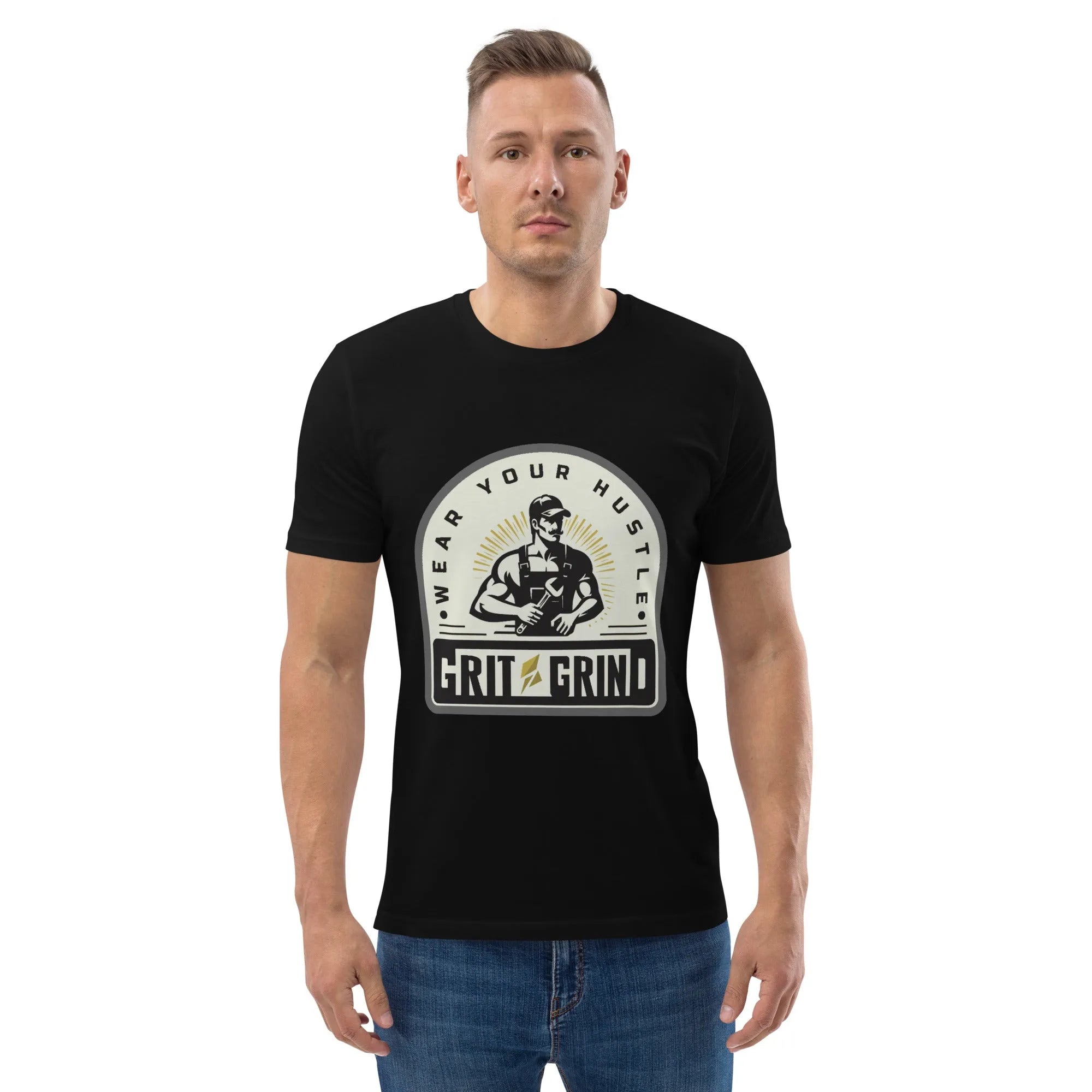 Vintage Grit T-Shirt – Organic Cotton Tee