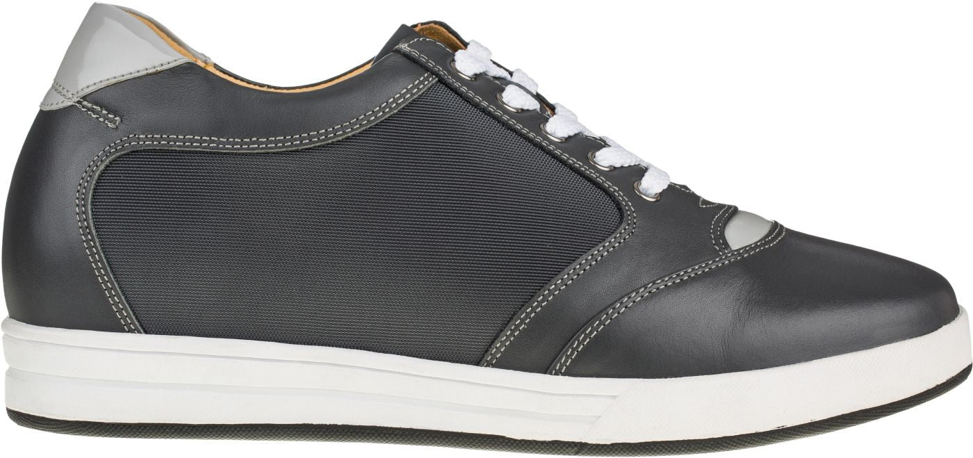 A5327 - Men's Sneakers 3.2 Inches Taller (Grey)
