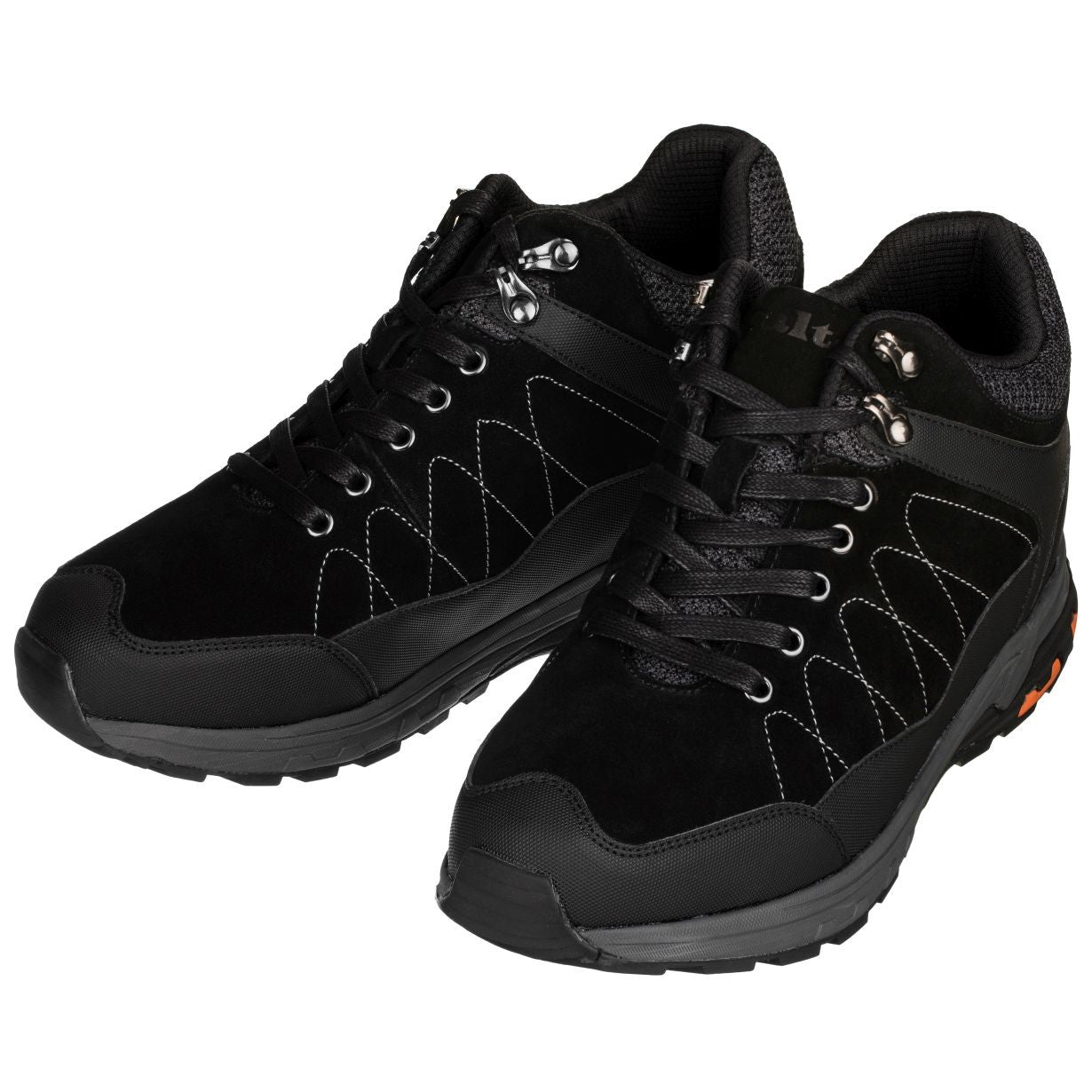 H75470 - 3.2 Inches Taller (Black) - Hiking Style Men's Boots