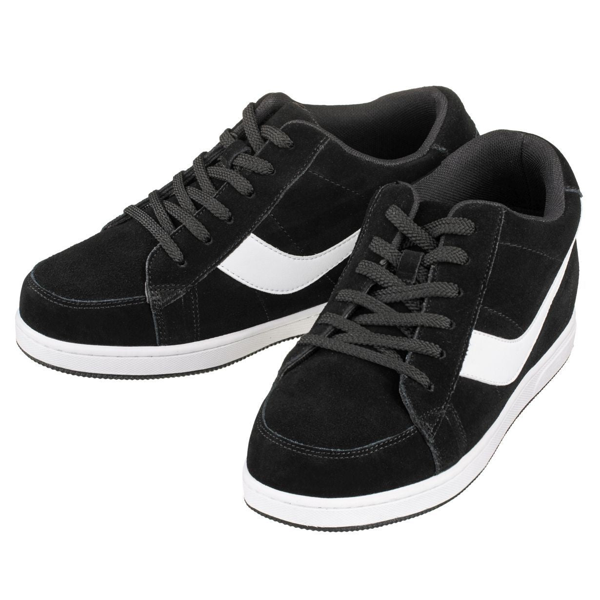 A1914 - 2.8 Inches Taller (Black) - Men's Sneakers