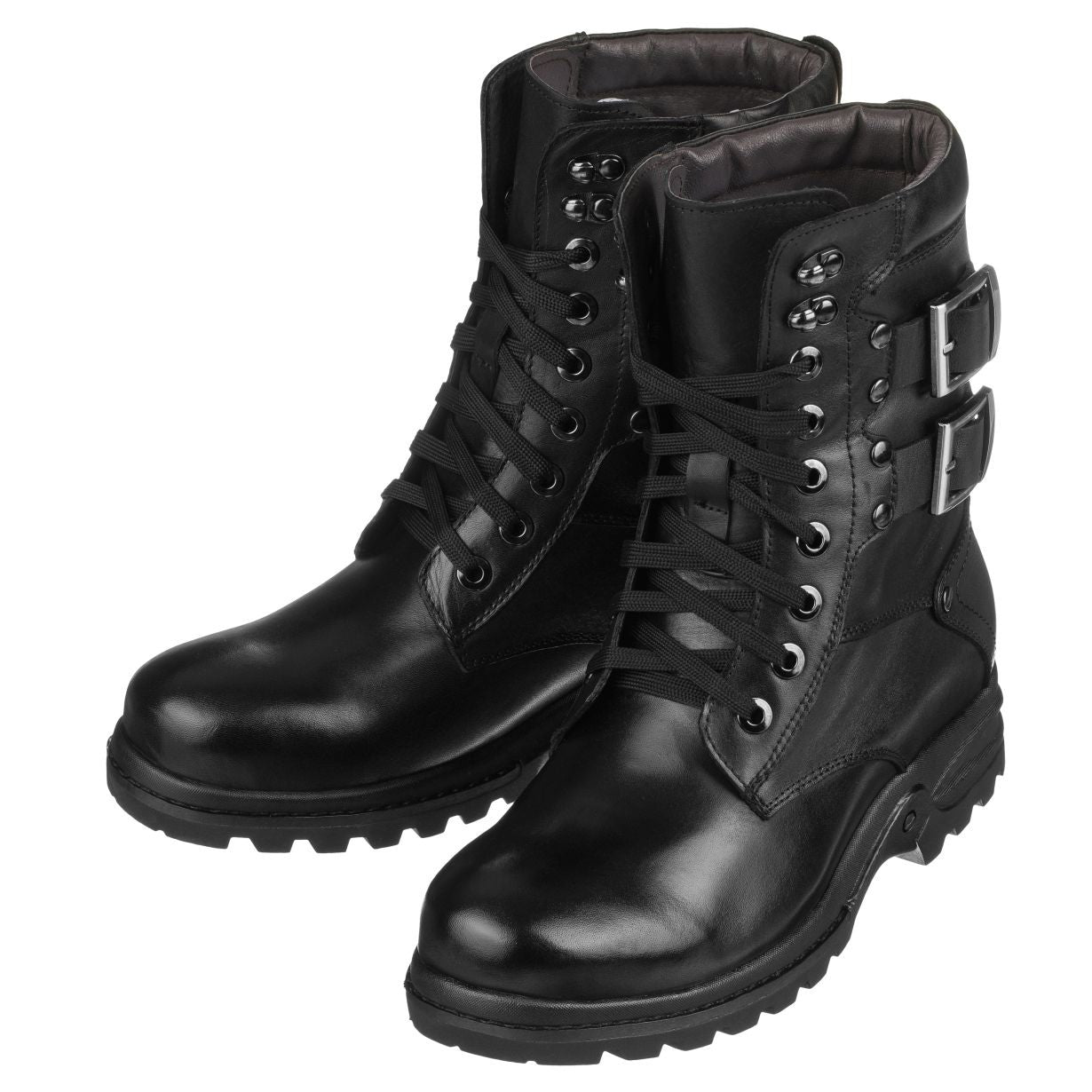K512666 - 3.1 Inches Taller (Black) - Men's Boots