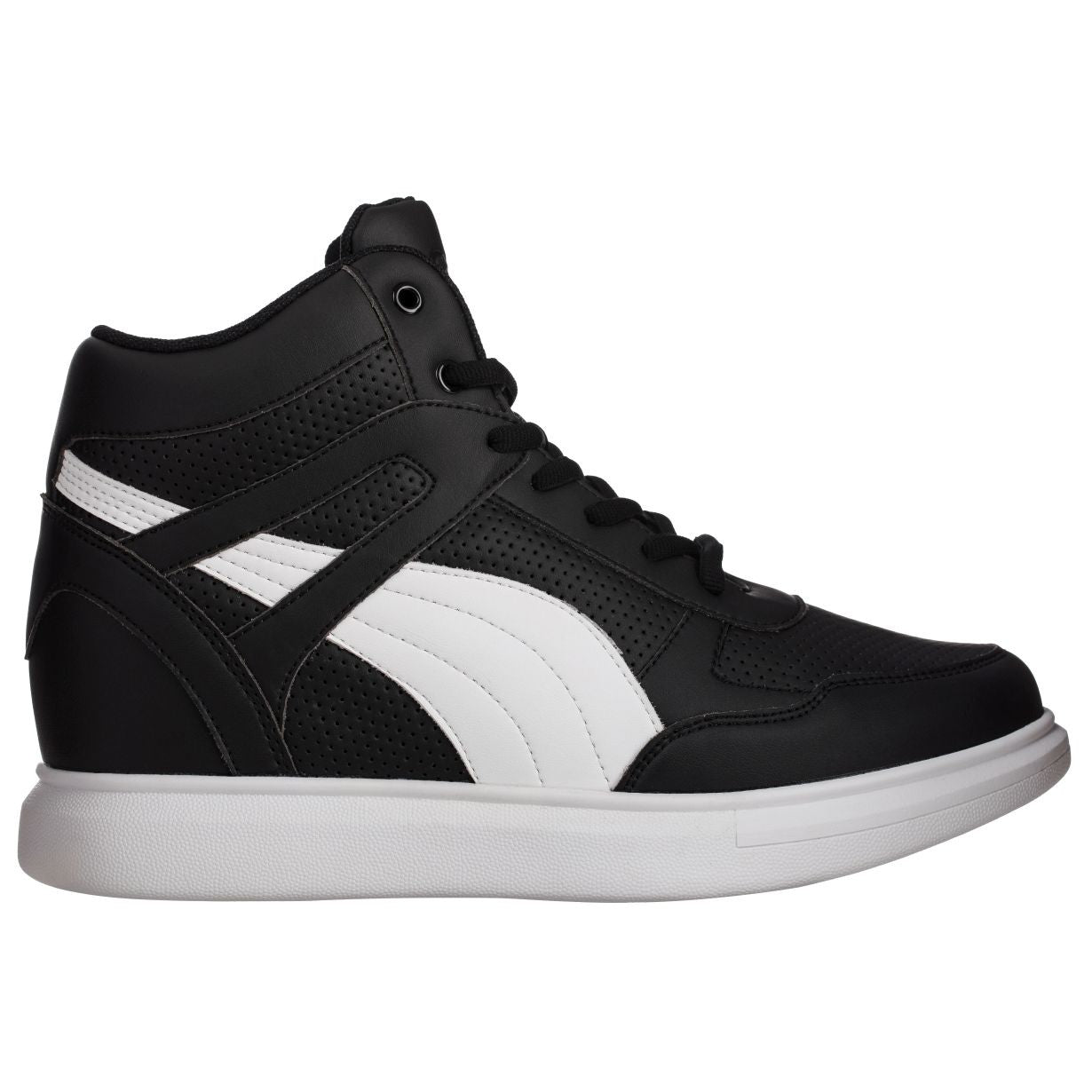 H71901 - High-Top Sneaker Elevator Men's Shoes - 3.8 Inches