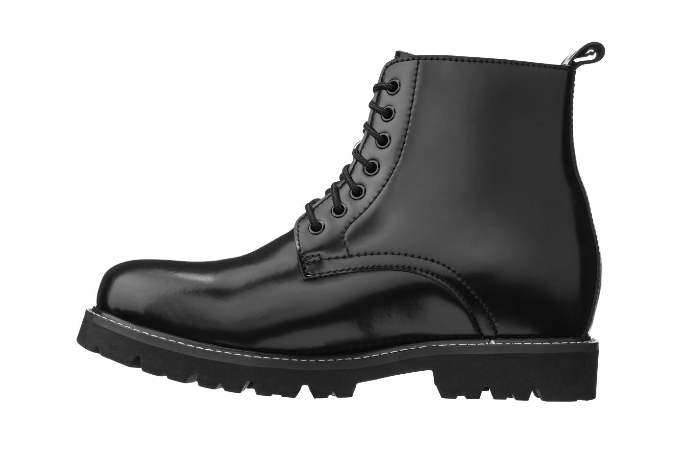 K8710 - 3.3 Inches Taller (Black) - Men's Boots
